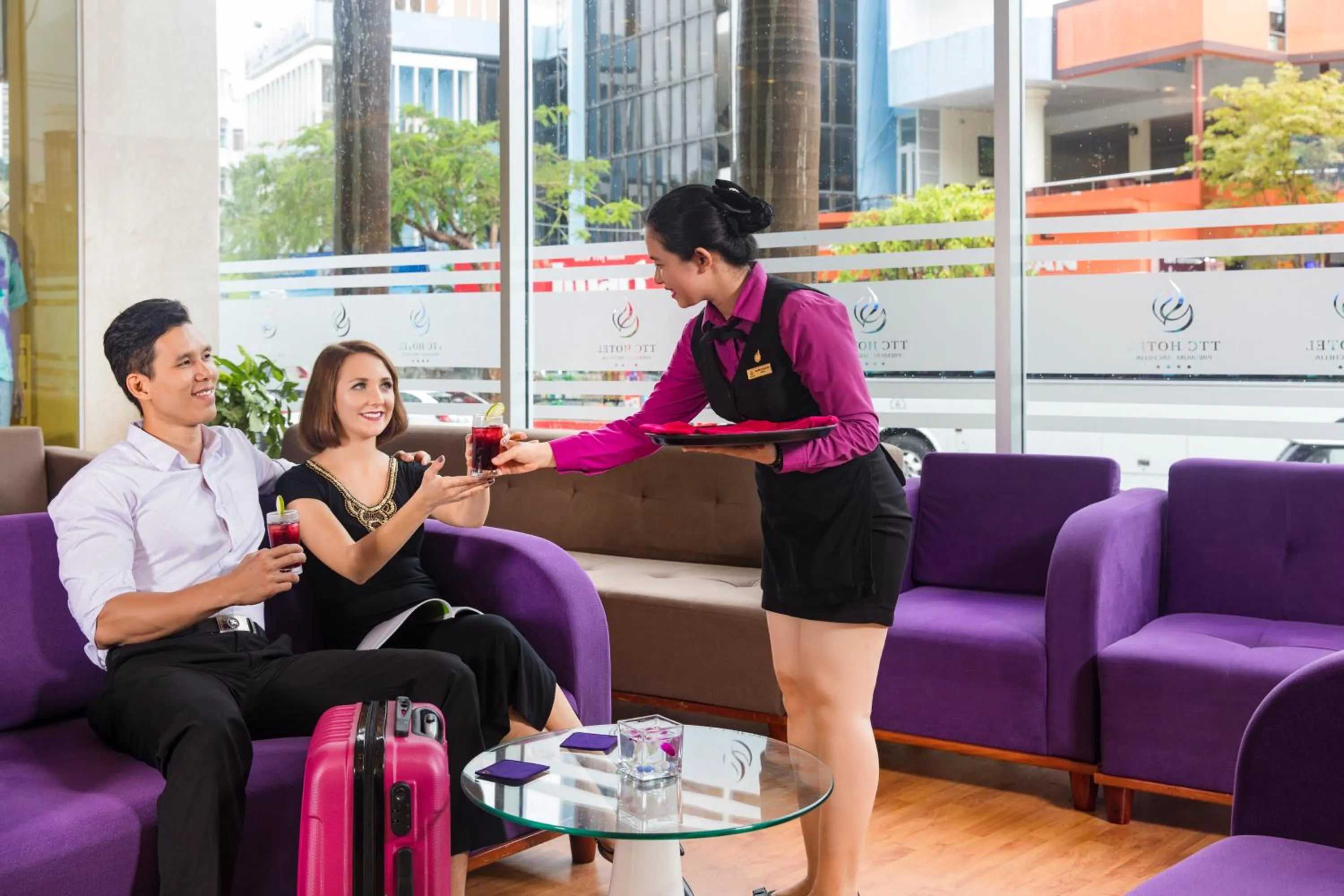 Staff in TTC Hotel Michelia