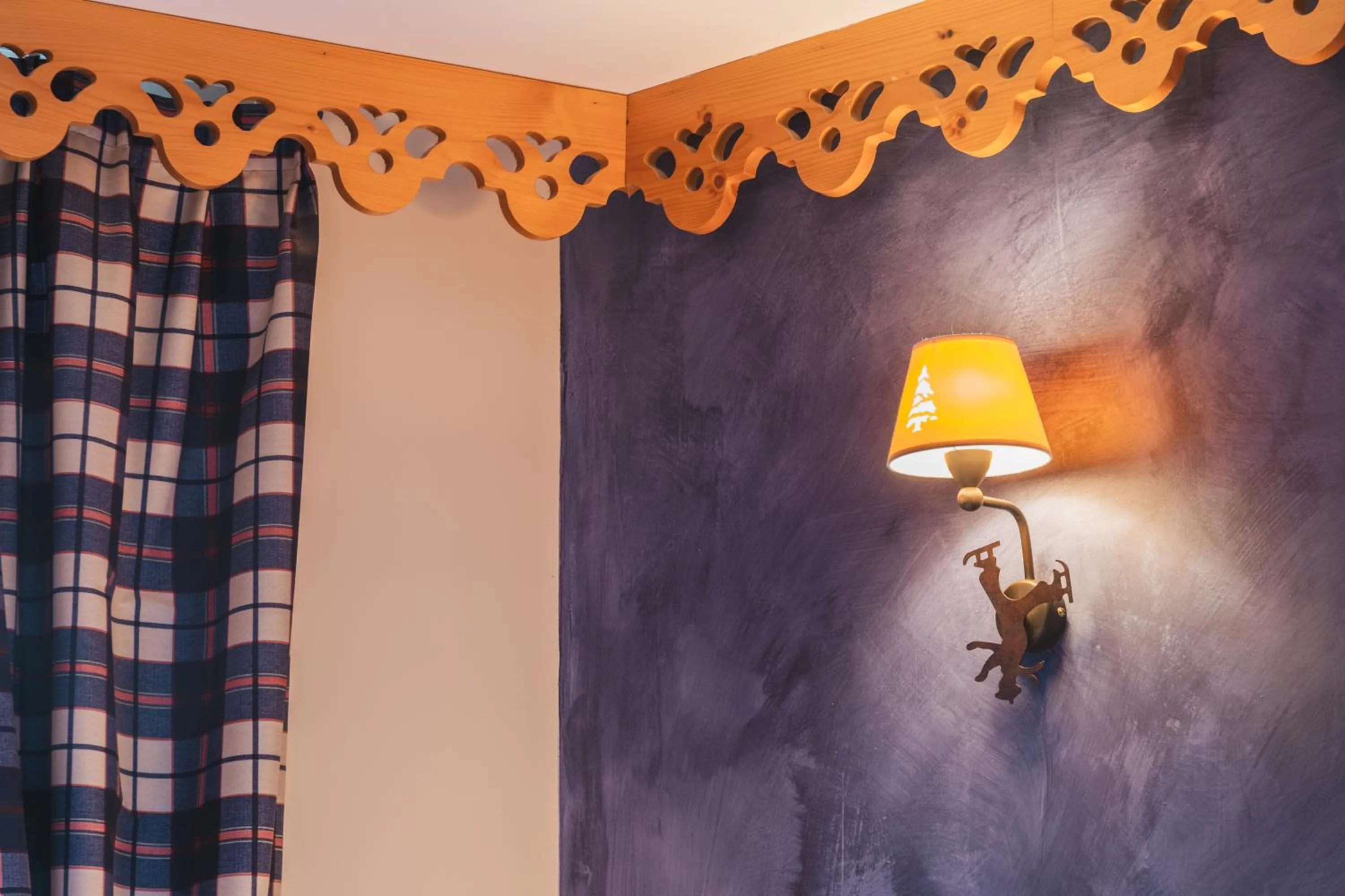 Bedroom in Hôtel Le Bois Joli