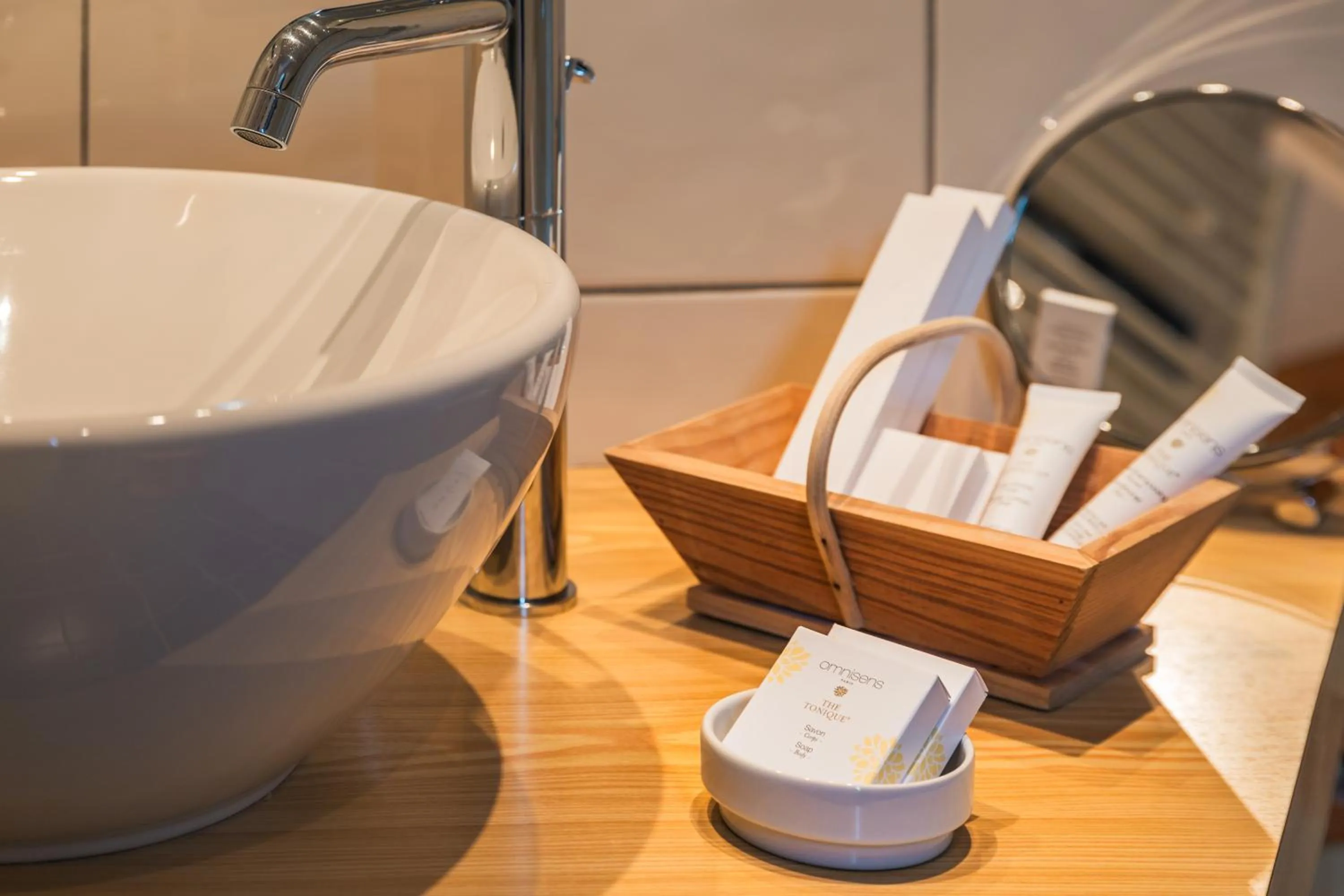 Bathroom in Hôtel Le Bois Joli