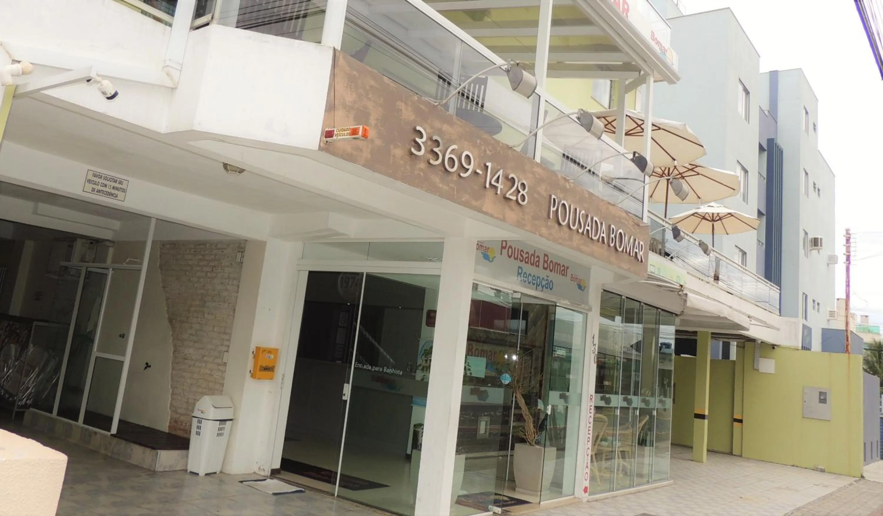 Facade/entrance in Pousada Bomar Bombinhas