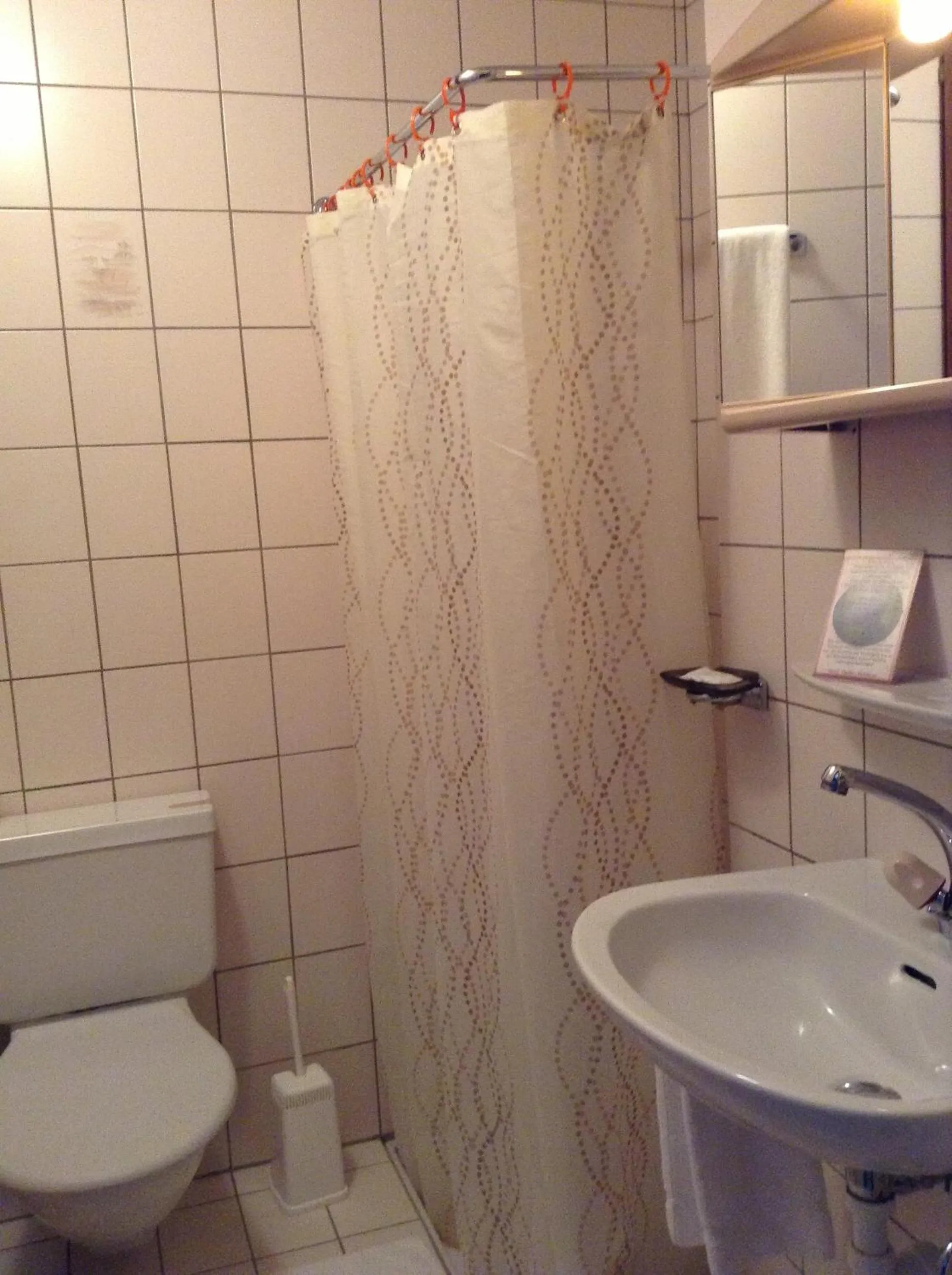 Bathroom in Hôtel Restaurant le Gruyérien