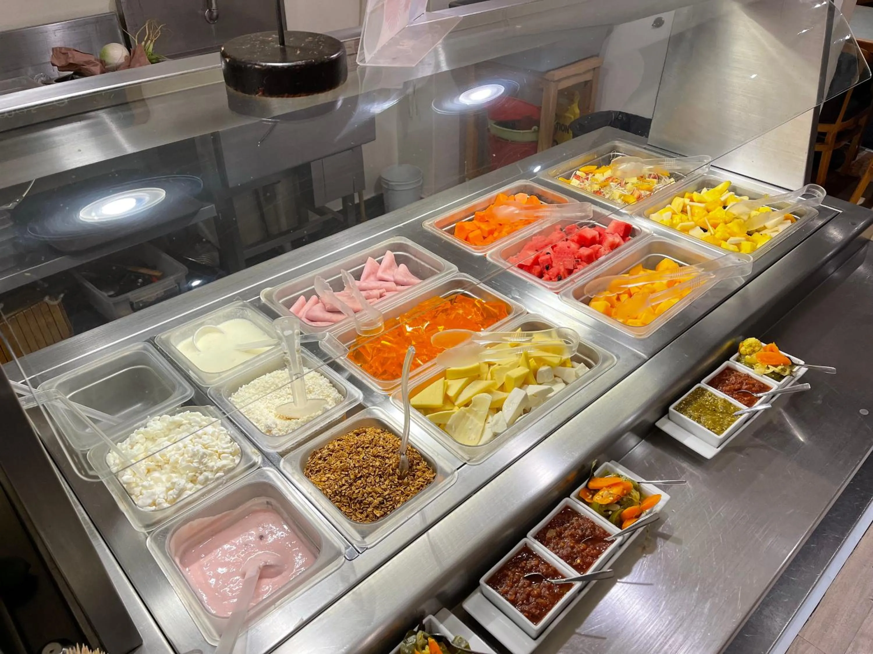 Buffet breakfast in Hotel Catedral