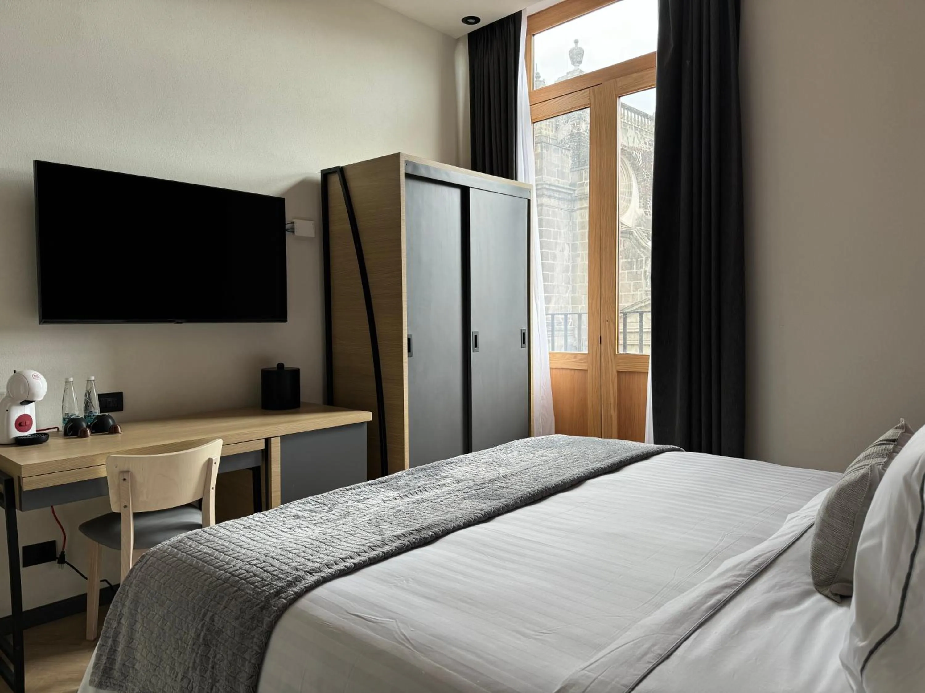 Bed in Hotel Catedral