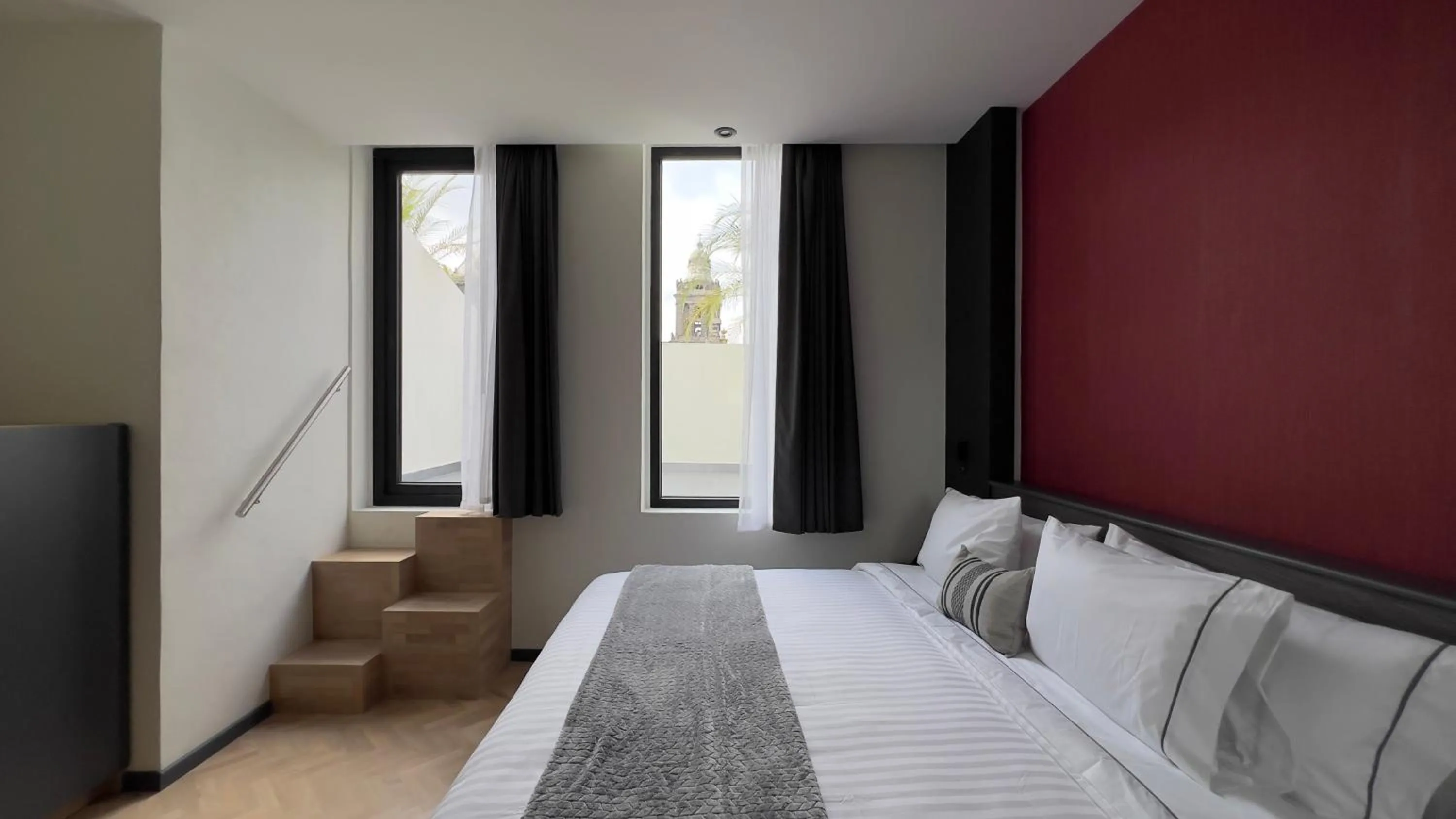 Bed in Hotel Catedral