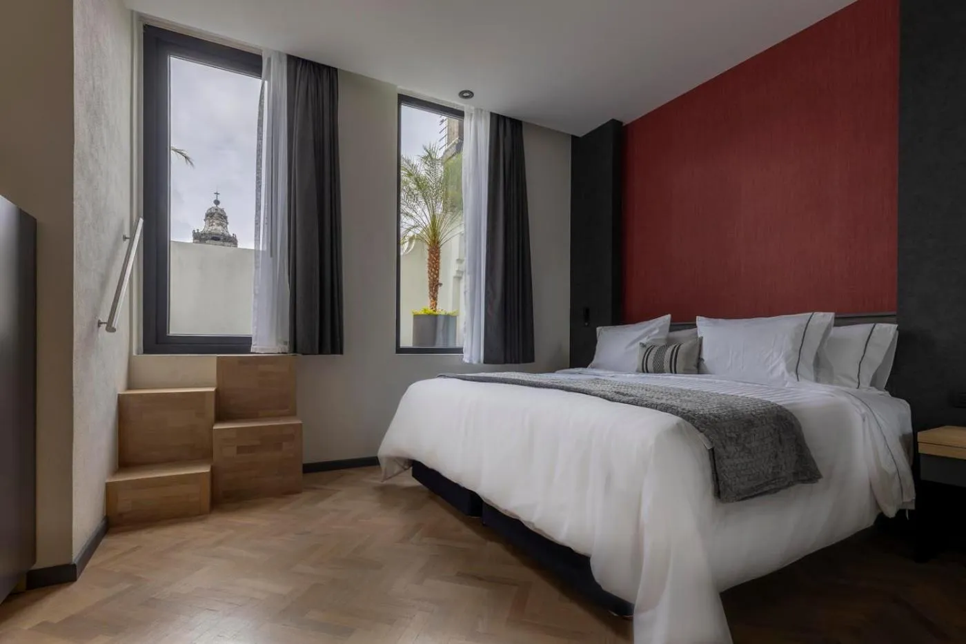 Bed in Hotel Catedral