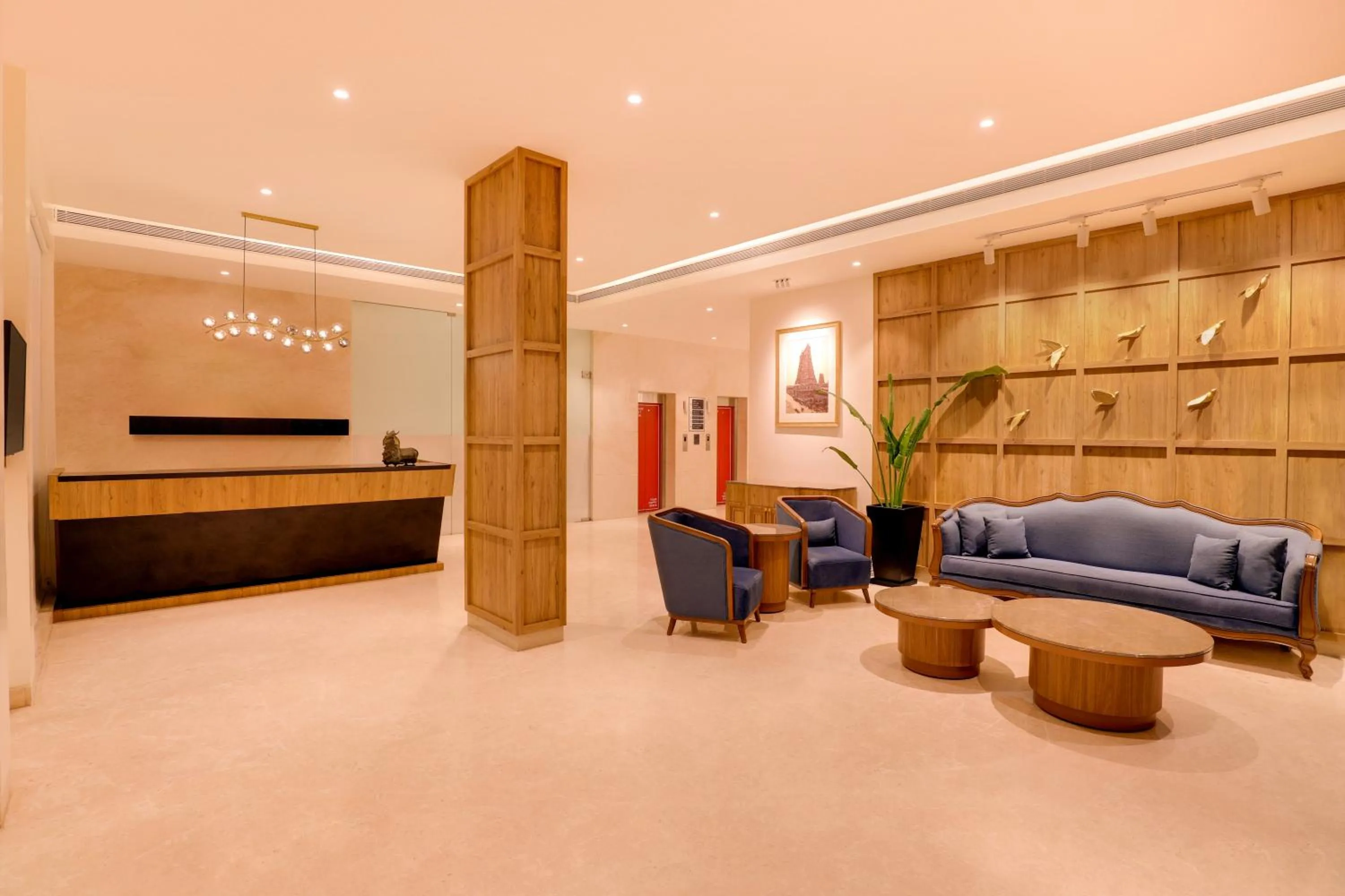 Lobby or reception in Keys Prima by Lemon Tree Hotels, Katti-Ma, Chennai