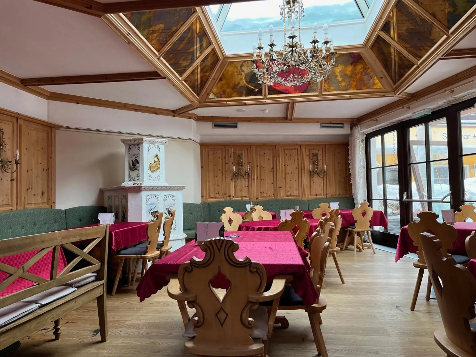 Seating area in Tieflehner Hof Pitztalhaus Hotel