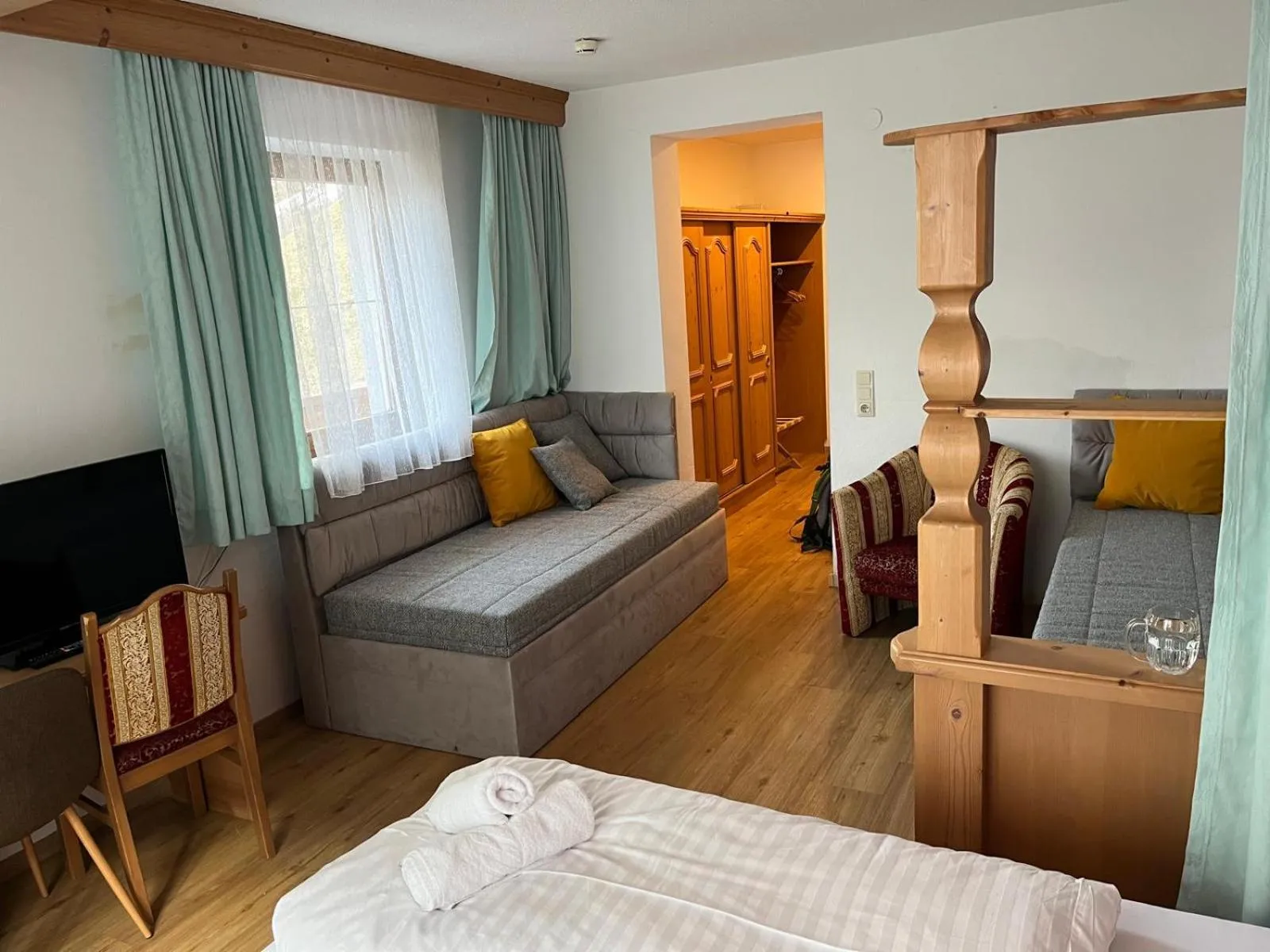 Bed in Tieflehner Hof Pitztalhaus Hotel