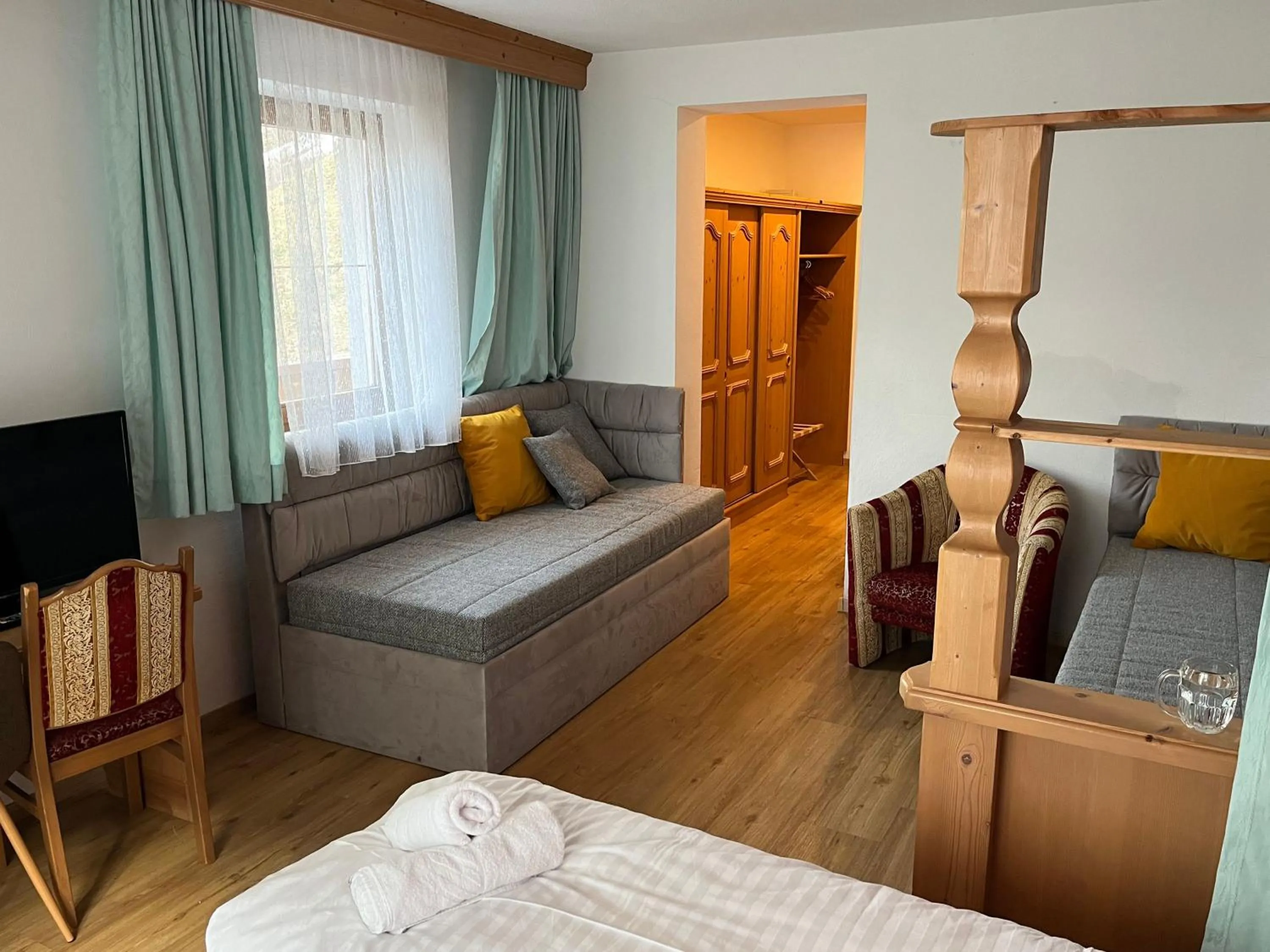 Bed in Tieflehner Hof Pitztalhaus Hotel