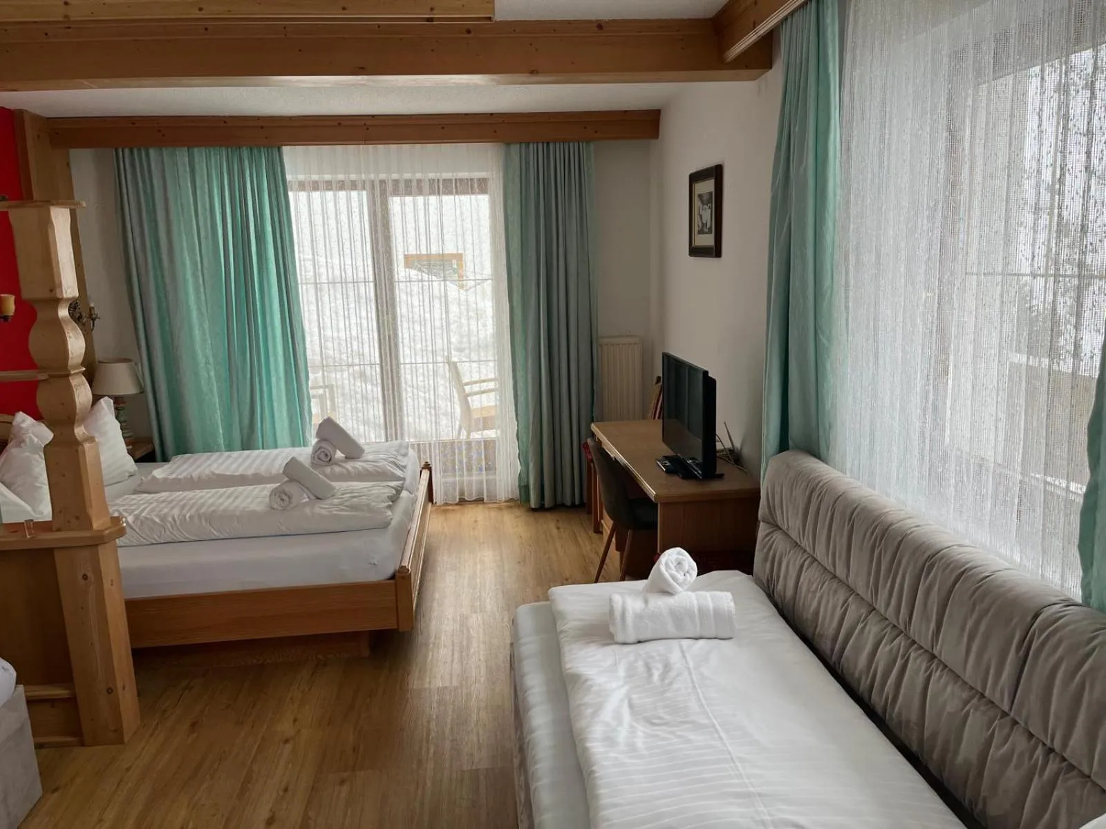 Bed in Tieflehner Hof Pitztalhaus Hotel