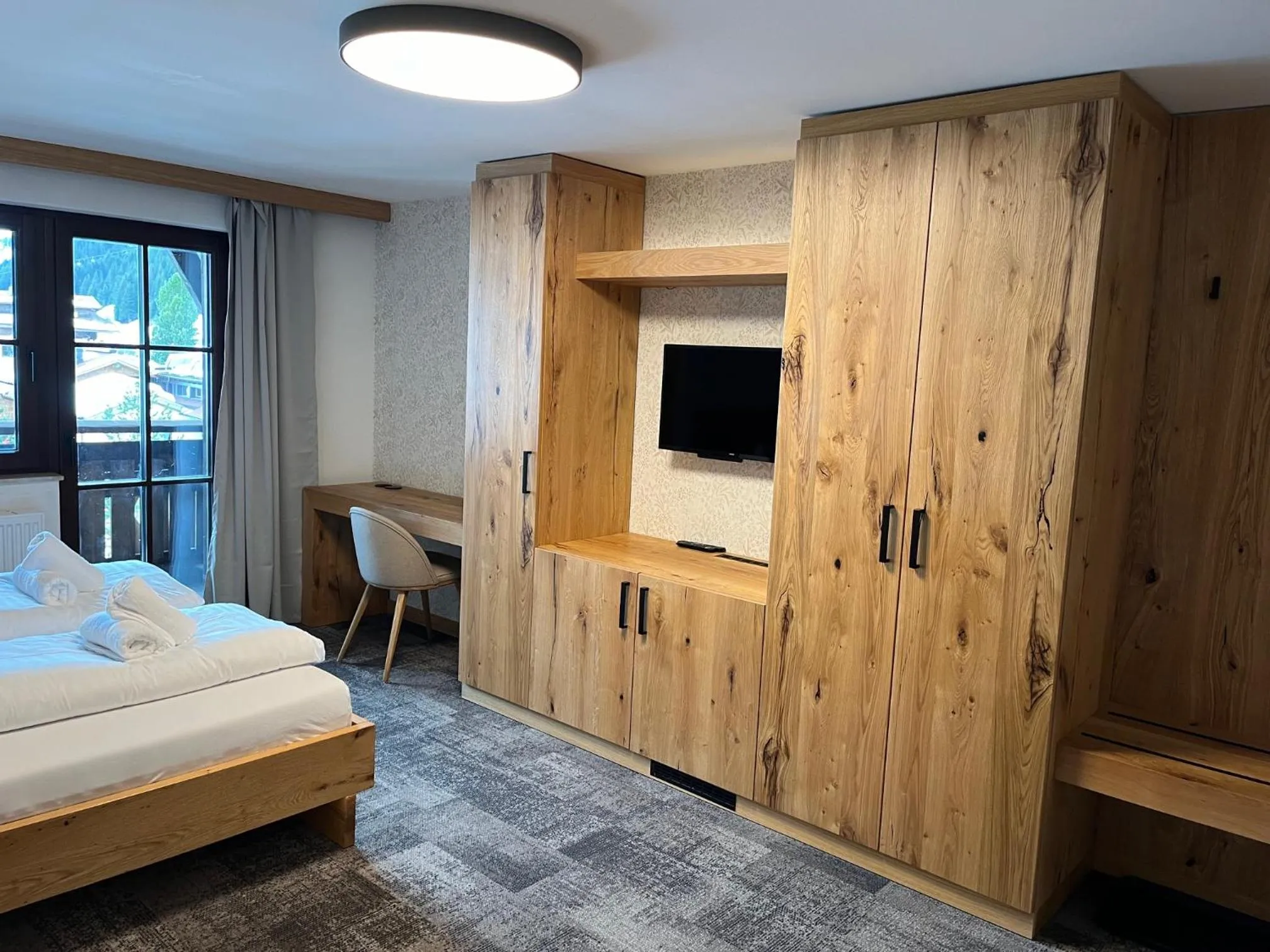 Bed in Tieflehner Hof Pitztalhaus Hotel