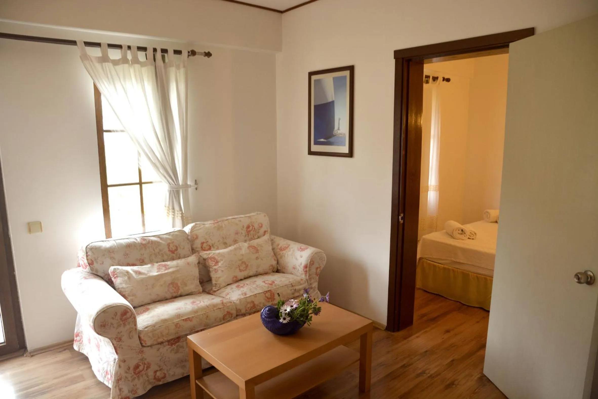 Seating area in Efe Hotel Gocek