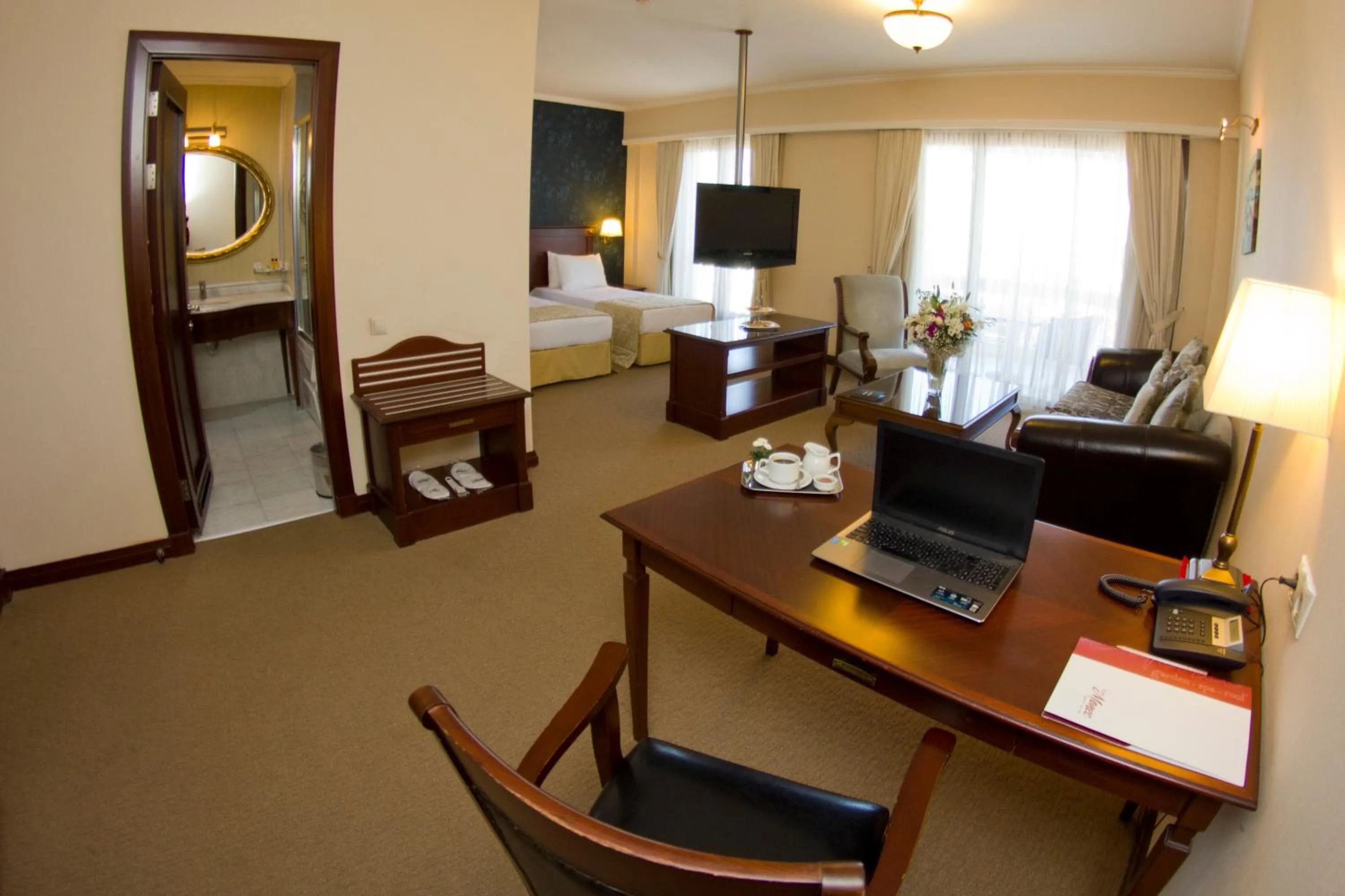 Living room in Hotel Monec