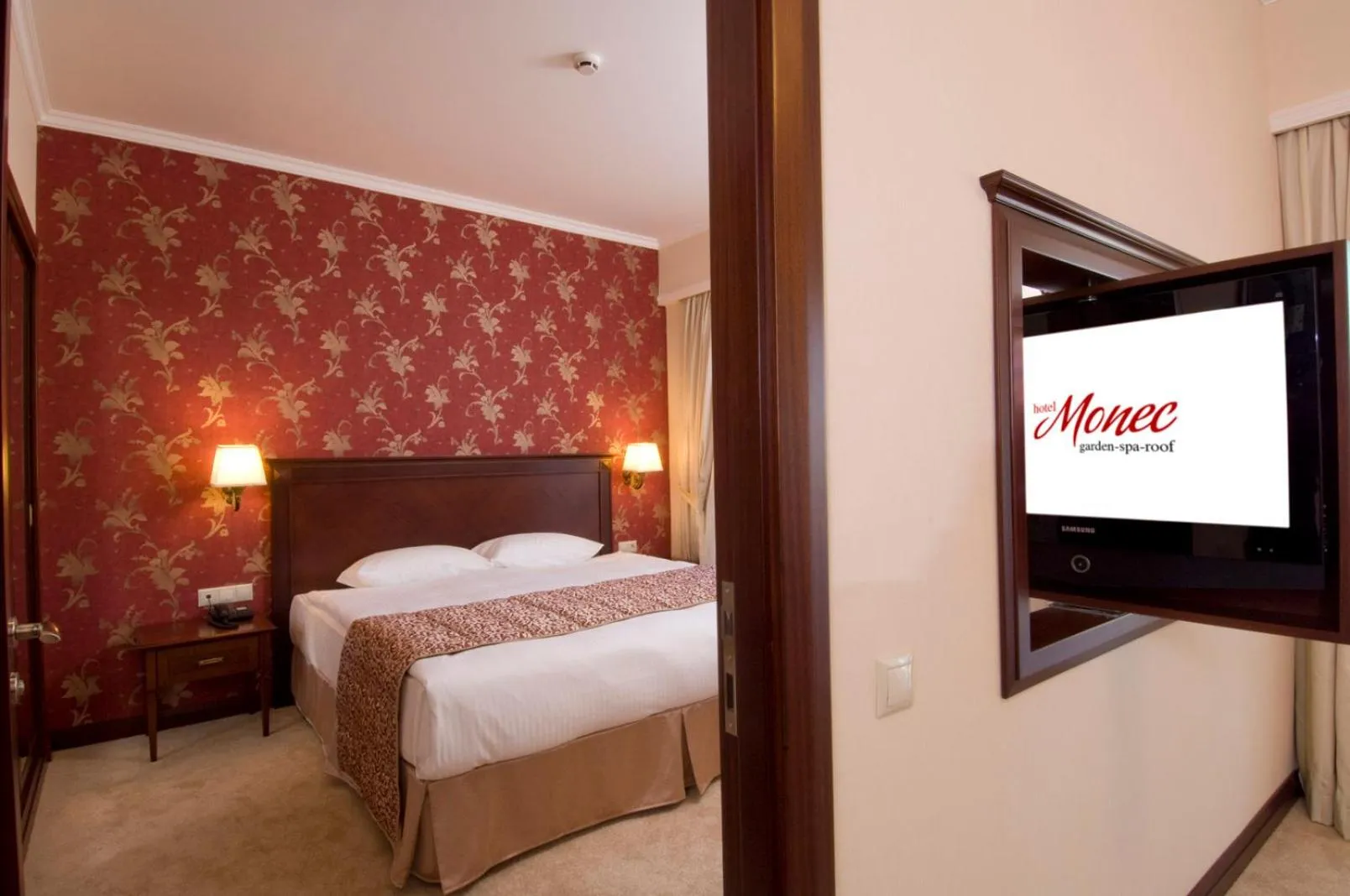 Bedroom, Bed in Hotel Monec