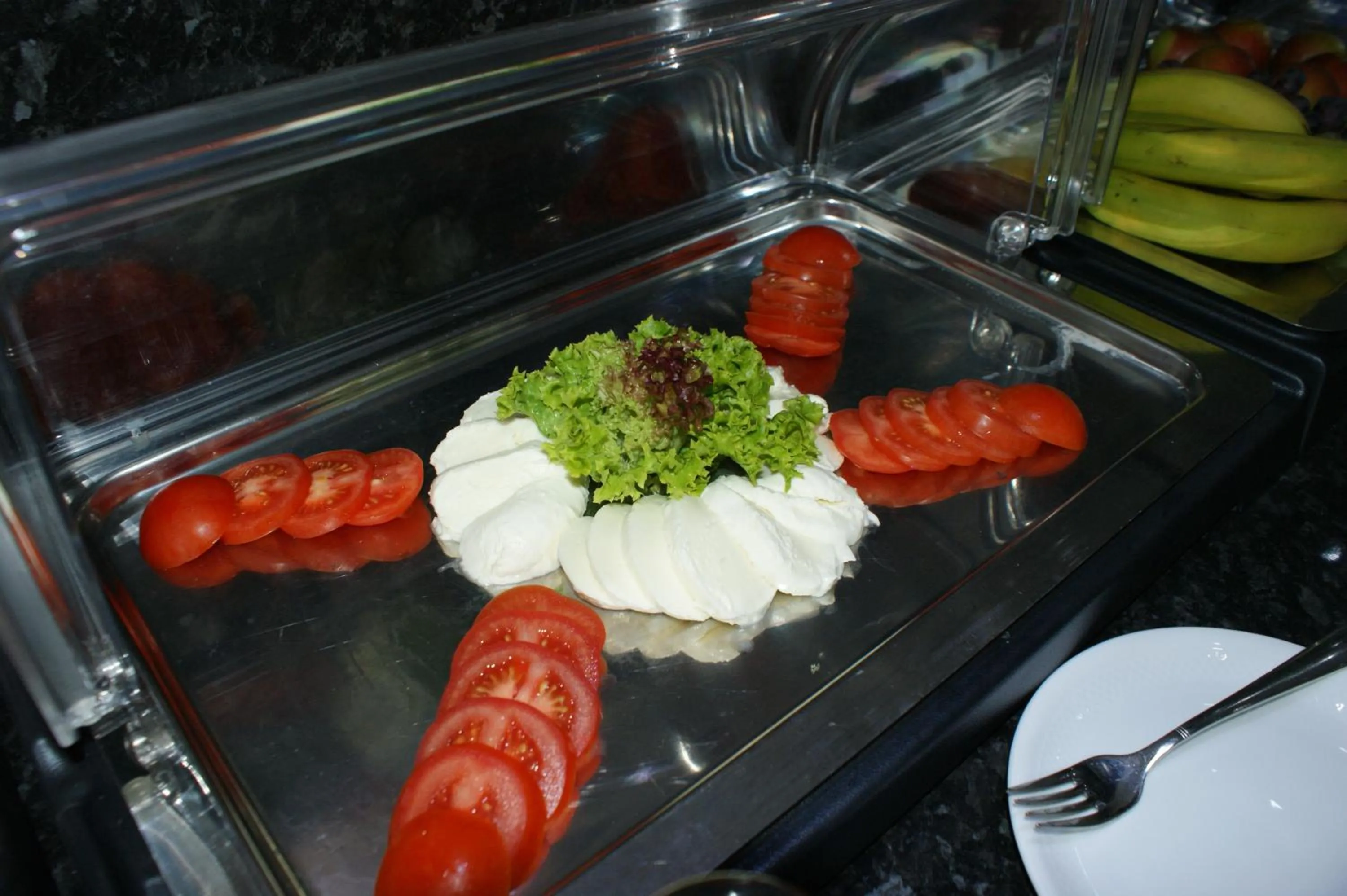 Food in Hotel am Rosenplatz,24 Stunden Check in, Küche, kostenfreie Parkplätze