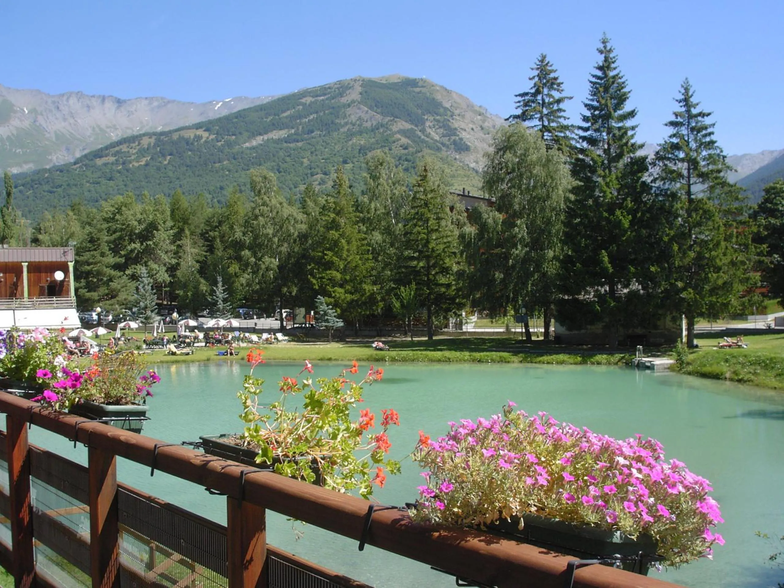 Lake view in Hotel Cà Fiore