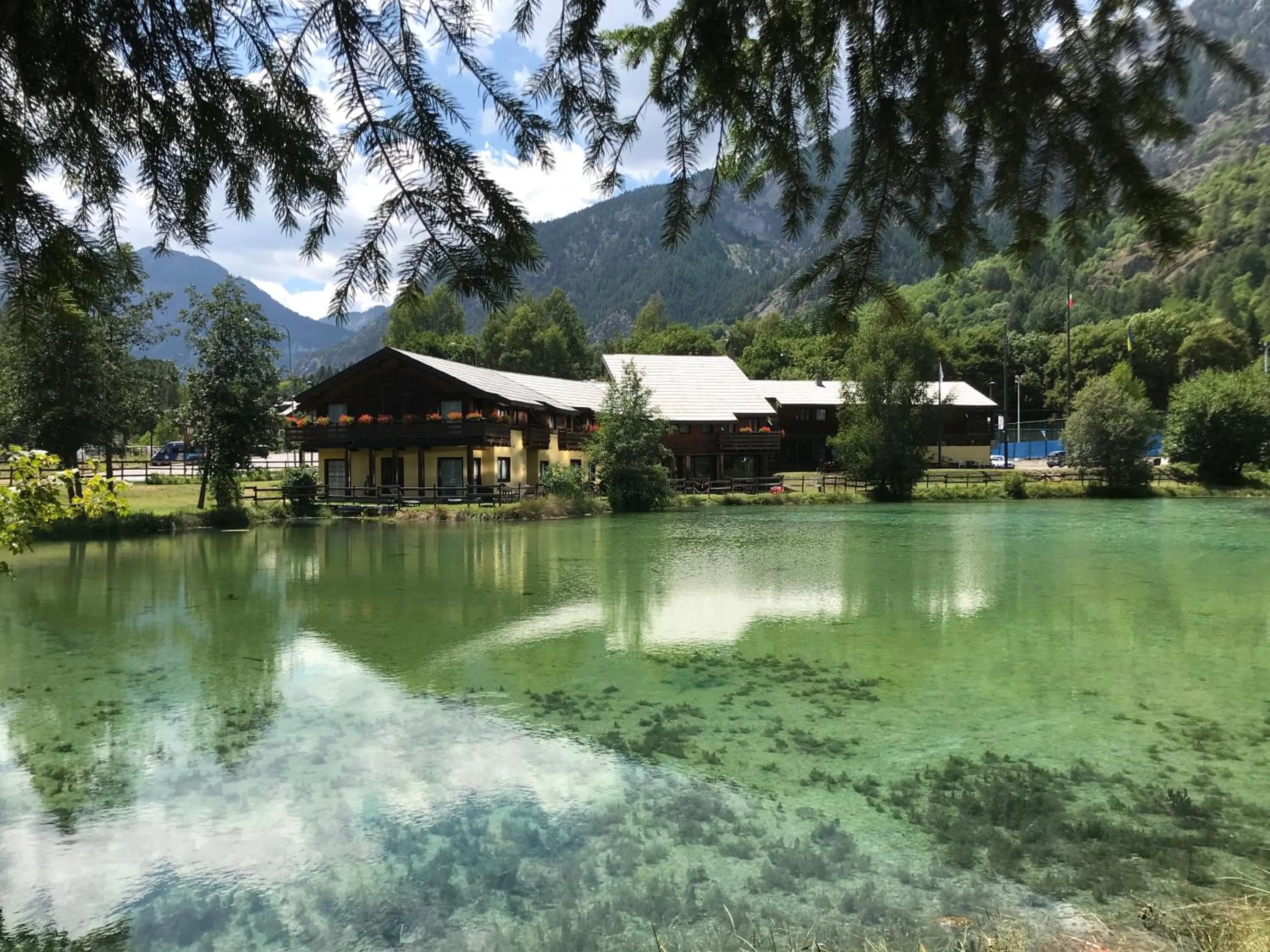 Lake view in Hotel Cà Fiore