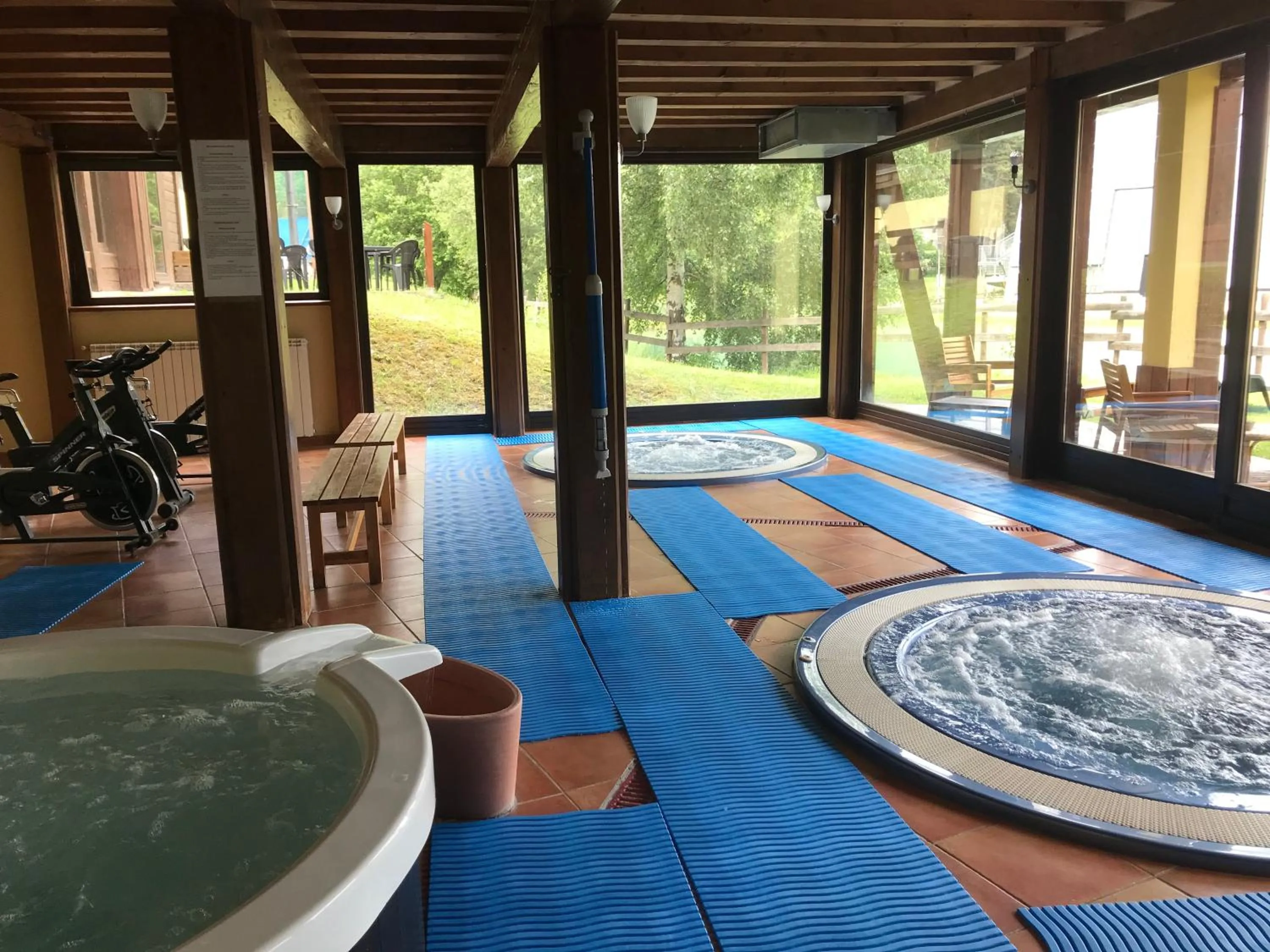 Hot Tub in Hotel Cà Fiore