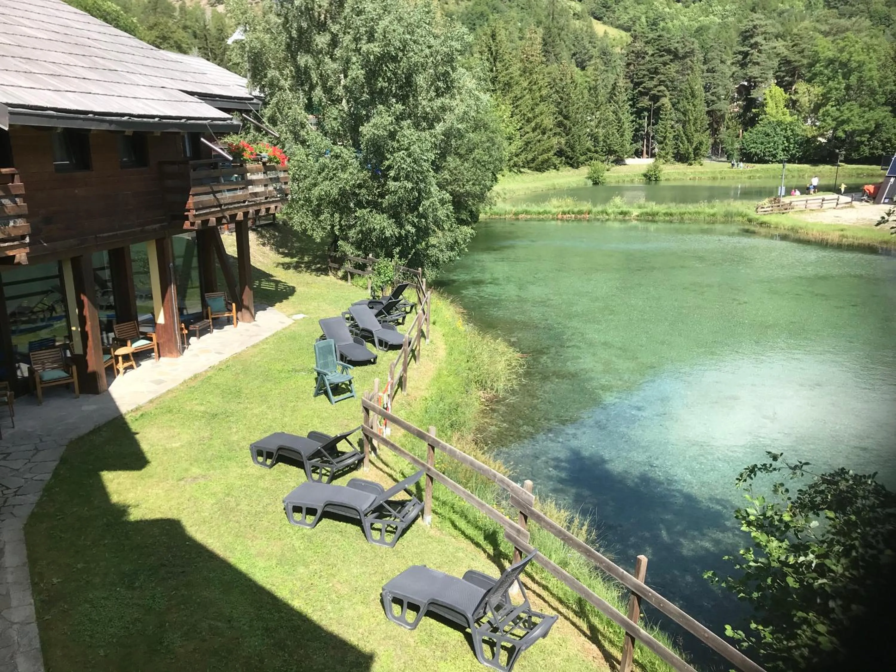 Garden view in Hotel Cà Fiore