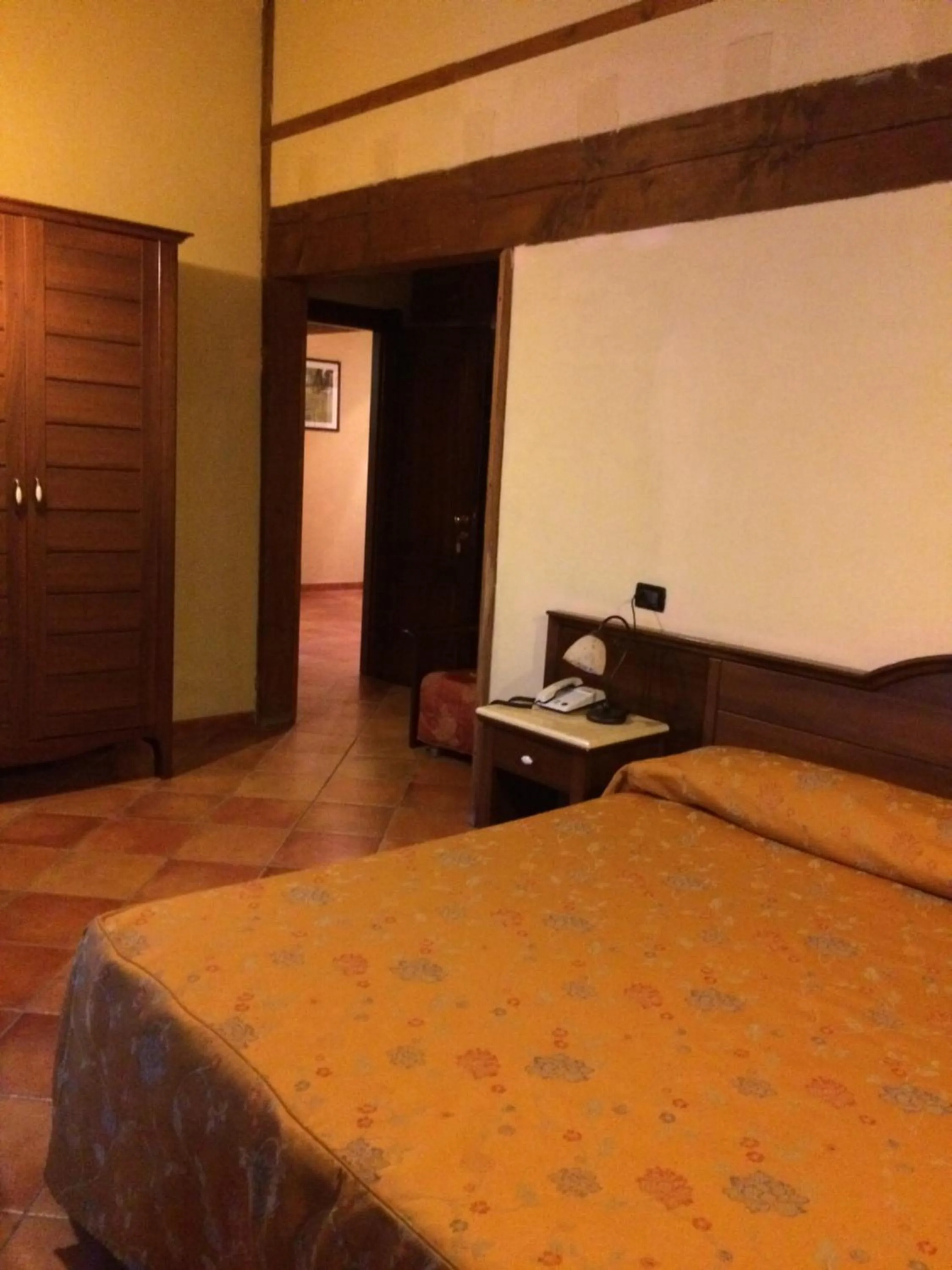 Bed in Hotel Cà Fiore