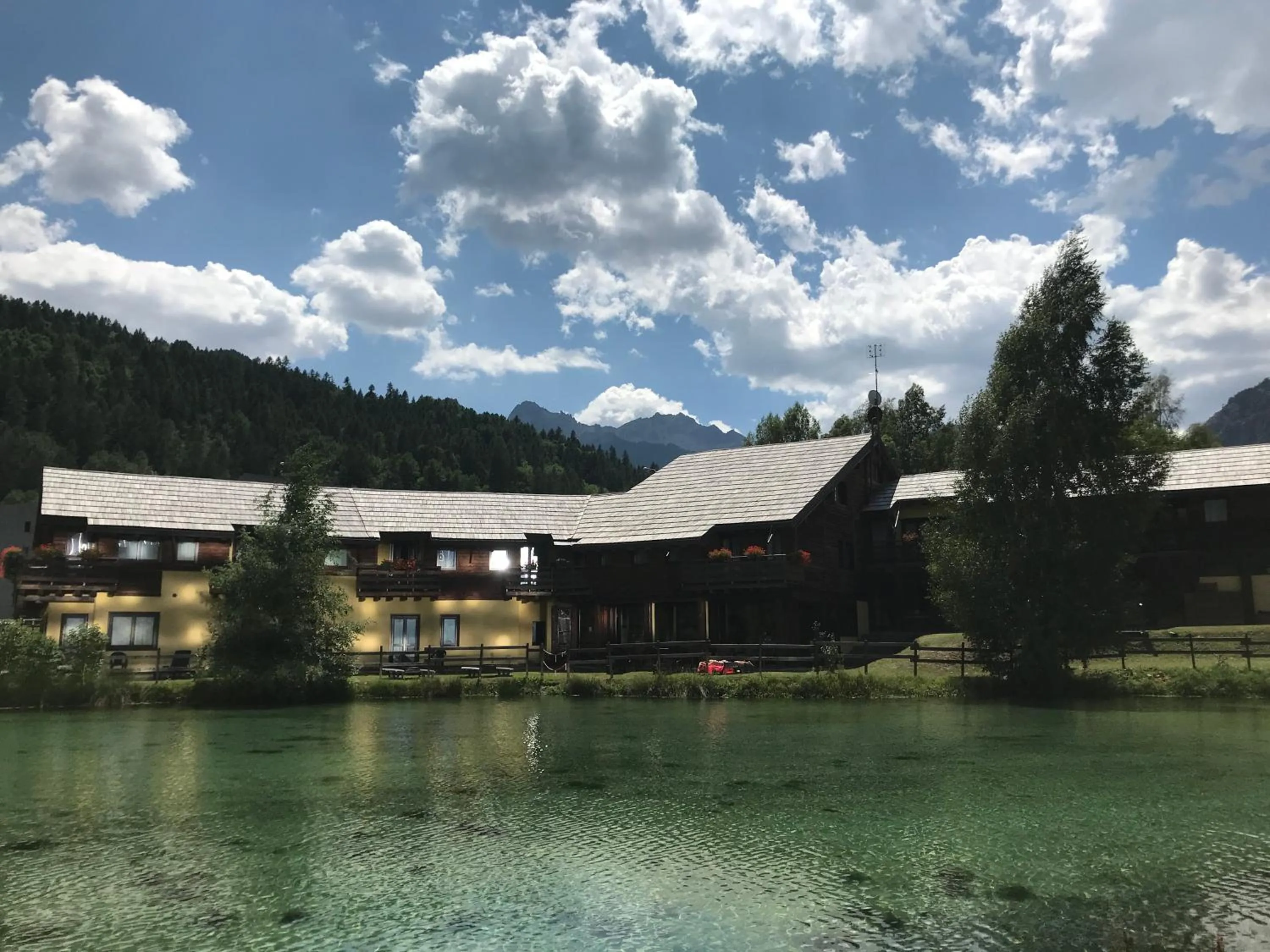 Lake view in Hotel Cà Fiore