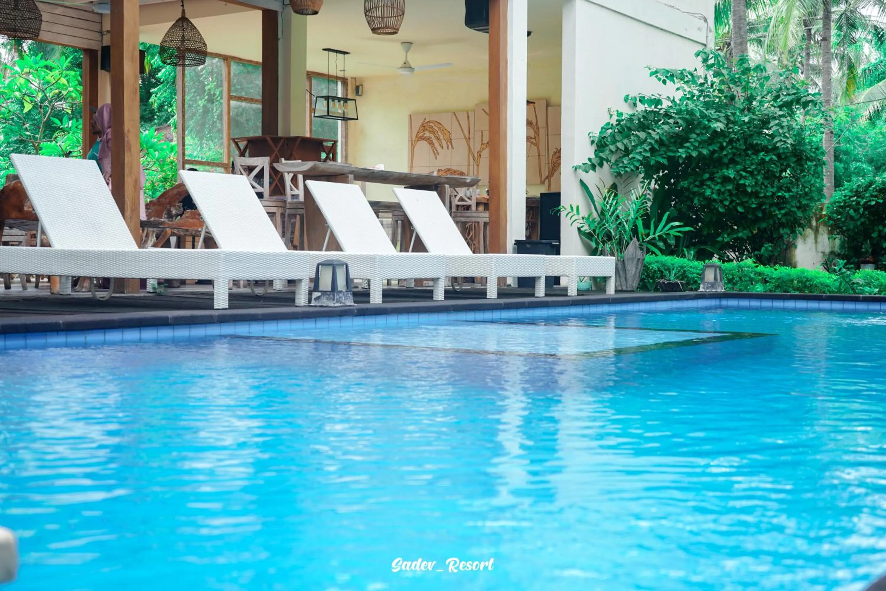 Swimming pool in Sadev Resort