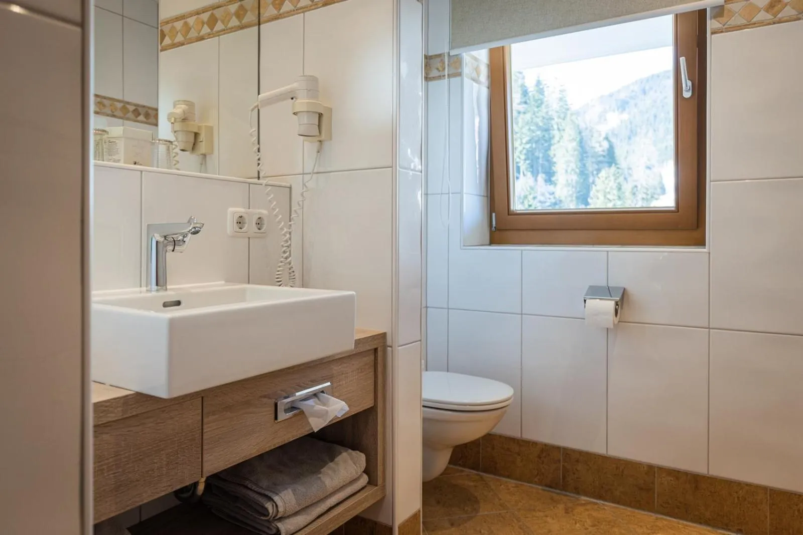 Bathroom in Hotel Sonnegg