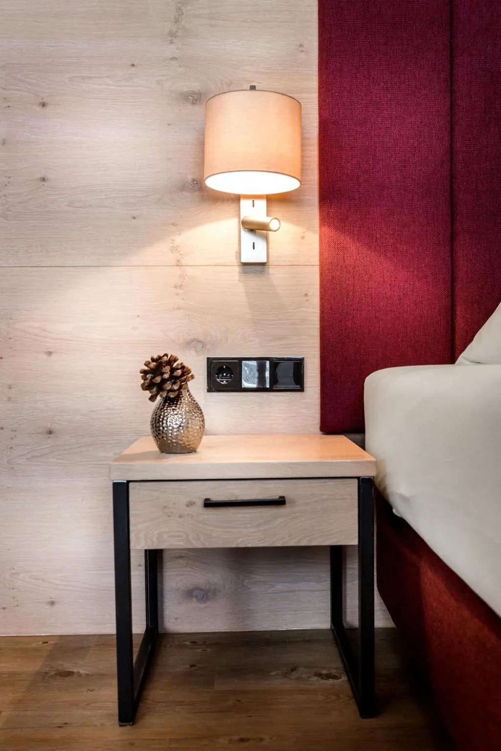 Bed in Hotel Sonnegg