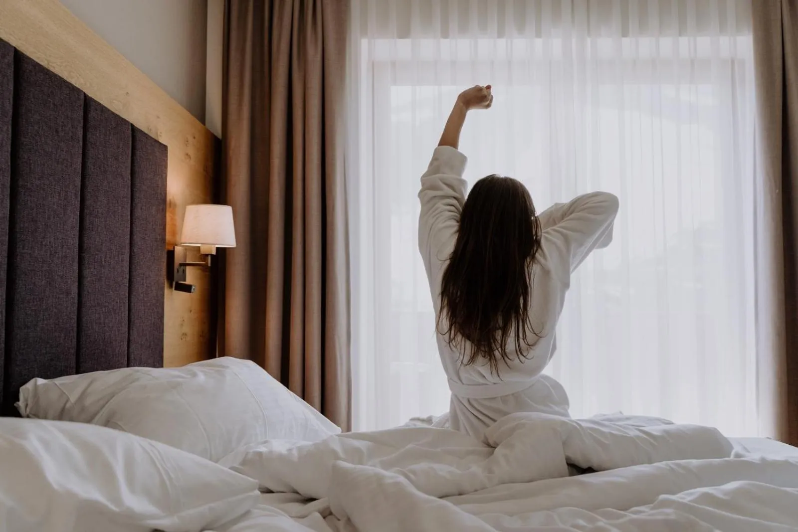 People, Bed in Hotel Sonnegg