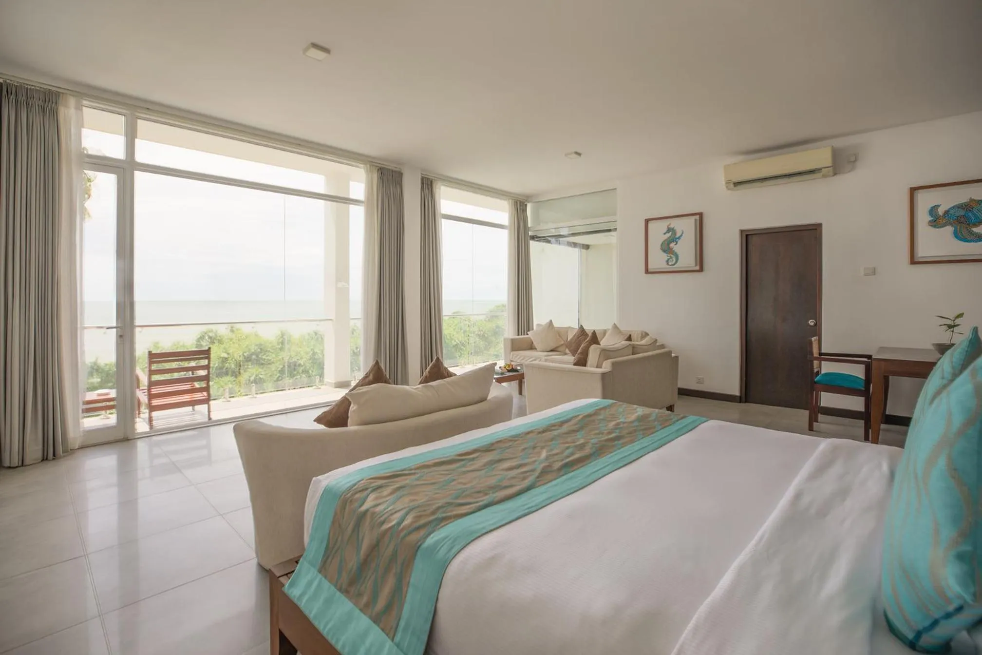 Bedroom, Bed in The Habitat Kosgoda by Asia Leisure