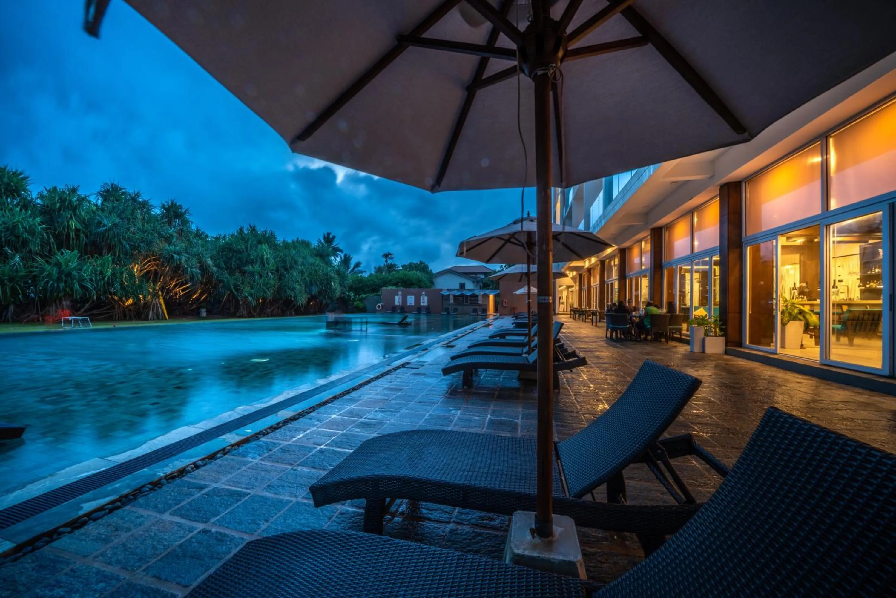 Swimming pool in The Habitat Kosgoda by Asia Leisure