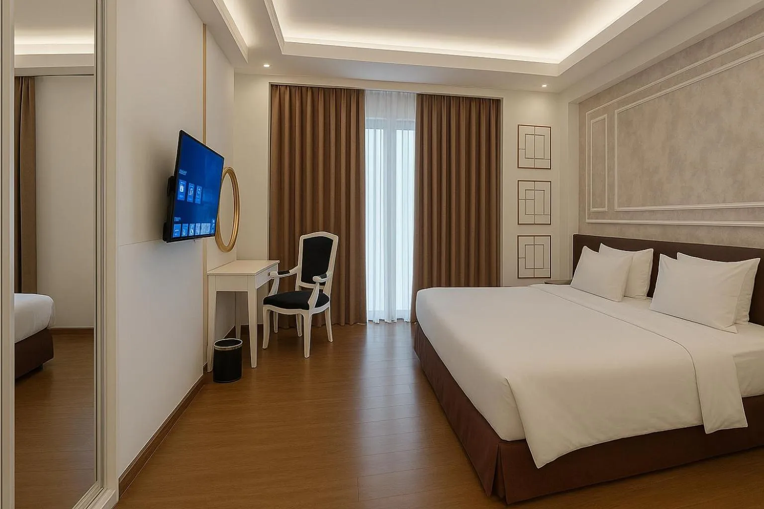 Bedroom, Bed in The Grantage Hotel & Sky Lounge