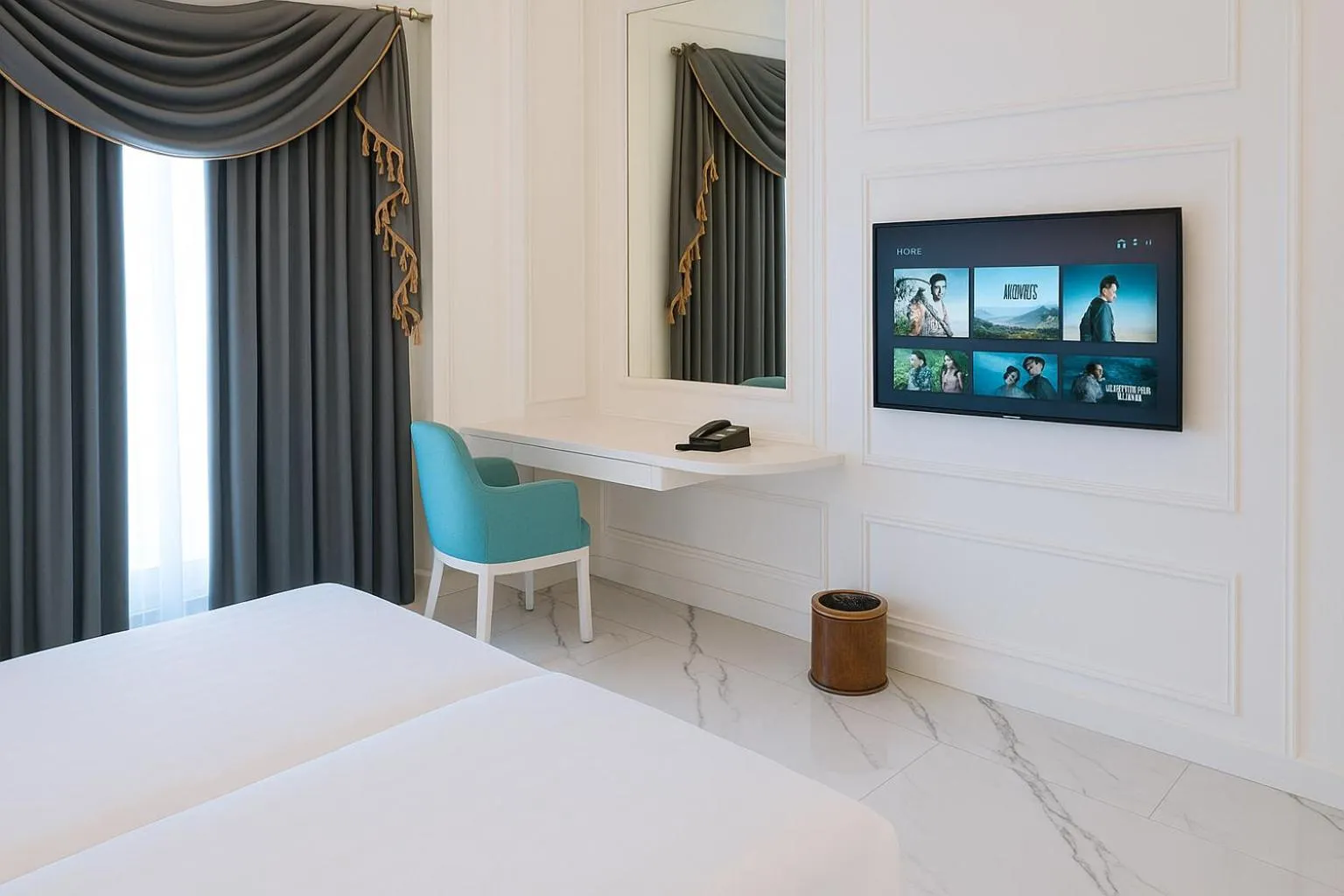 Bedroom, Bed in The Grantage Hotel & Sky Lounge