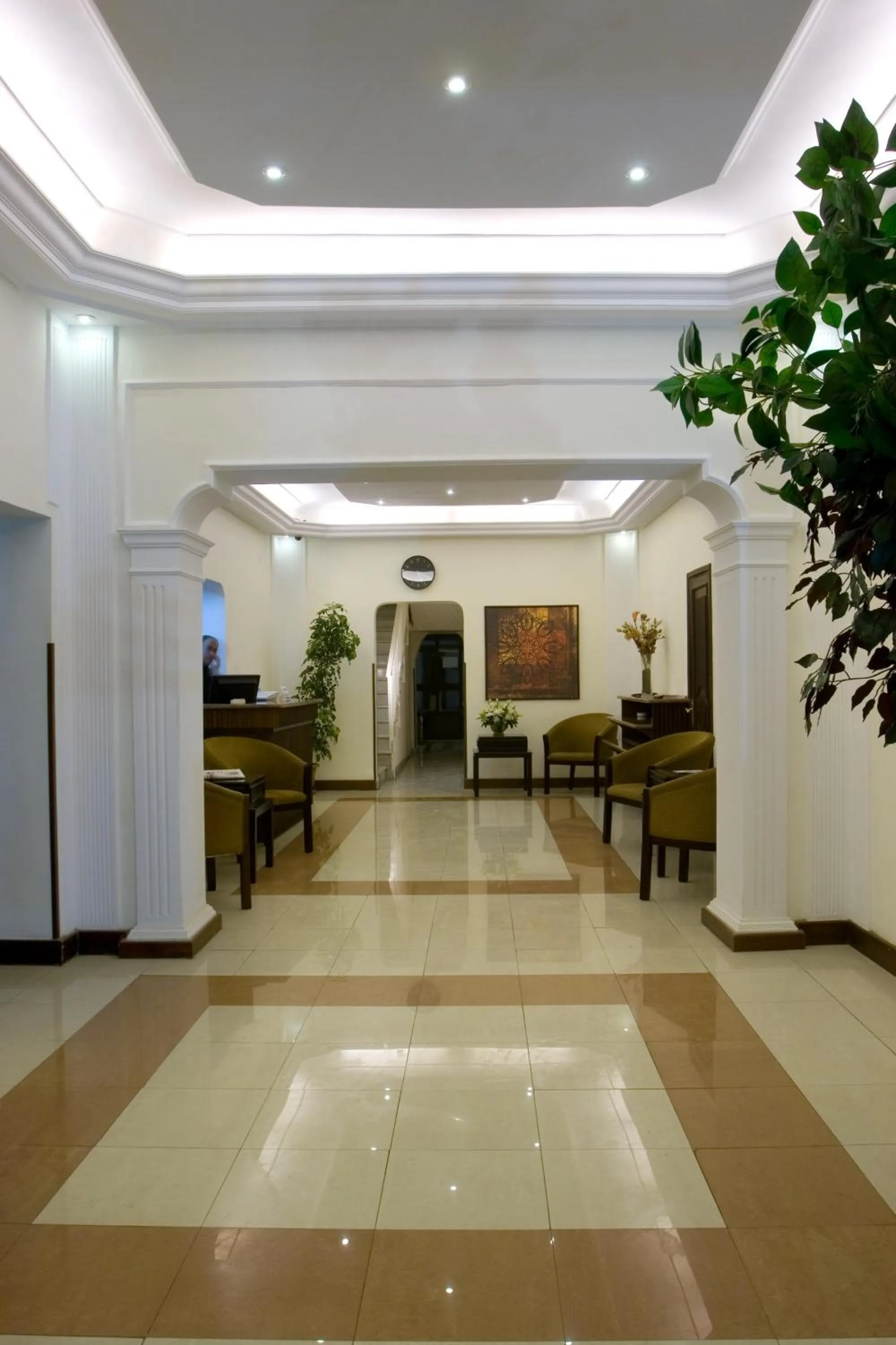 Lobby or reception in Barakat Hotel Apartments