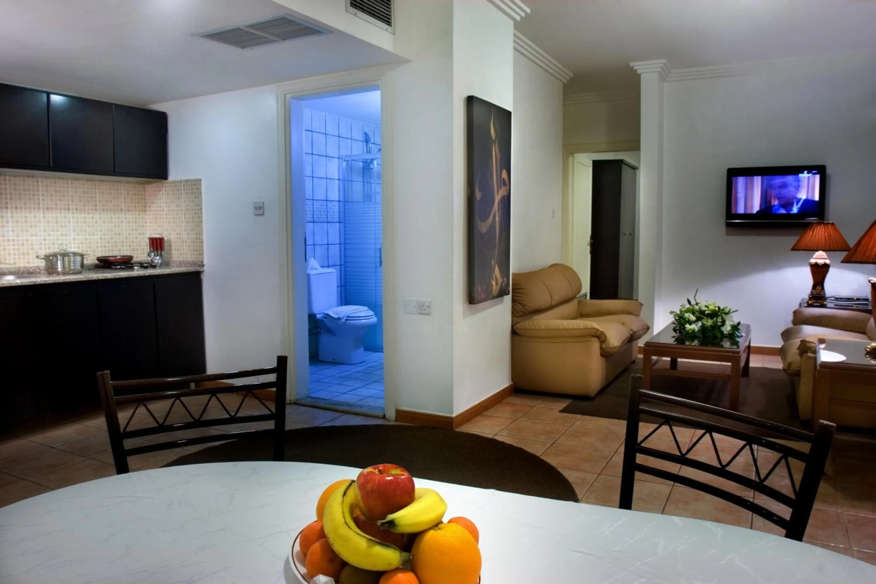 Living room in Barakat Hotel Apartments
