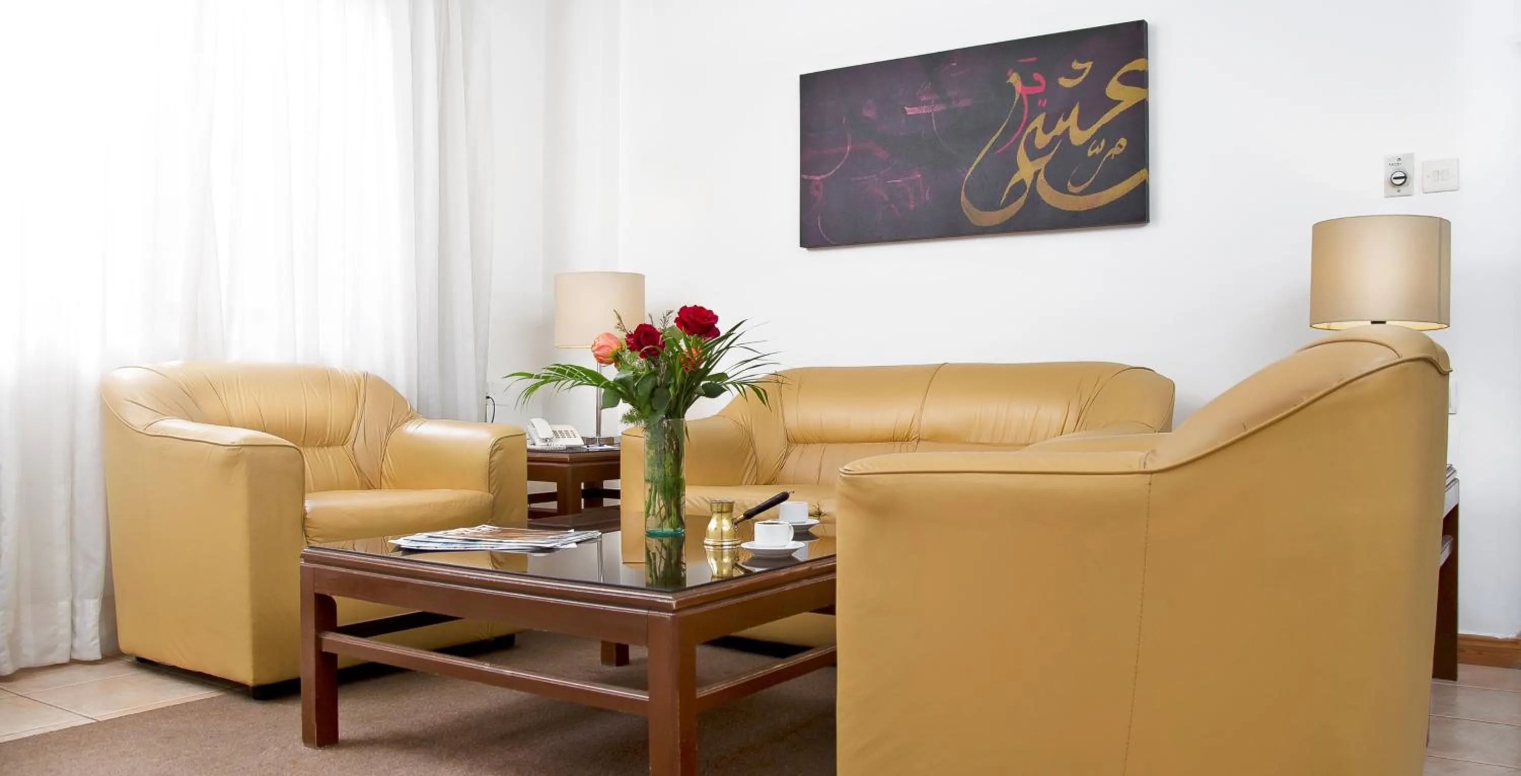 Living room in Barakat Hotel Apartments