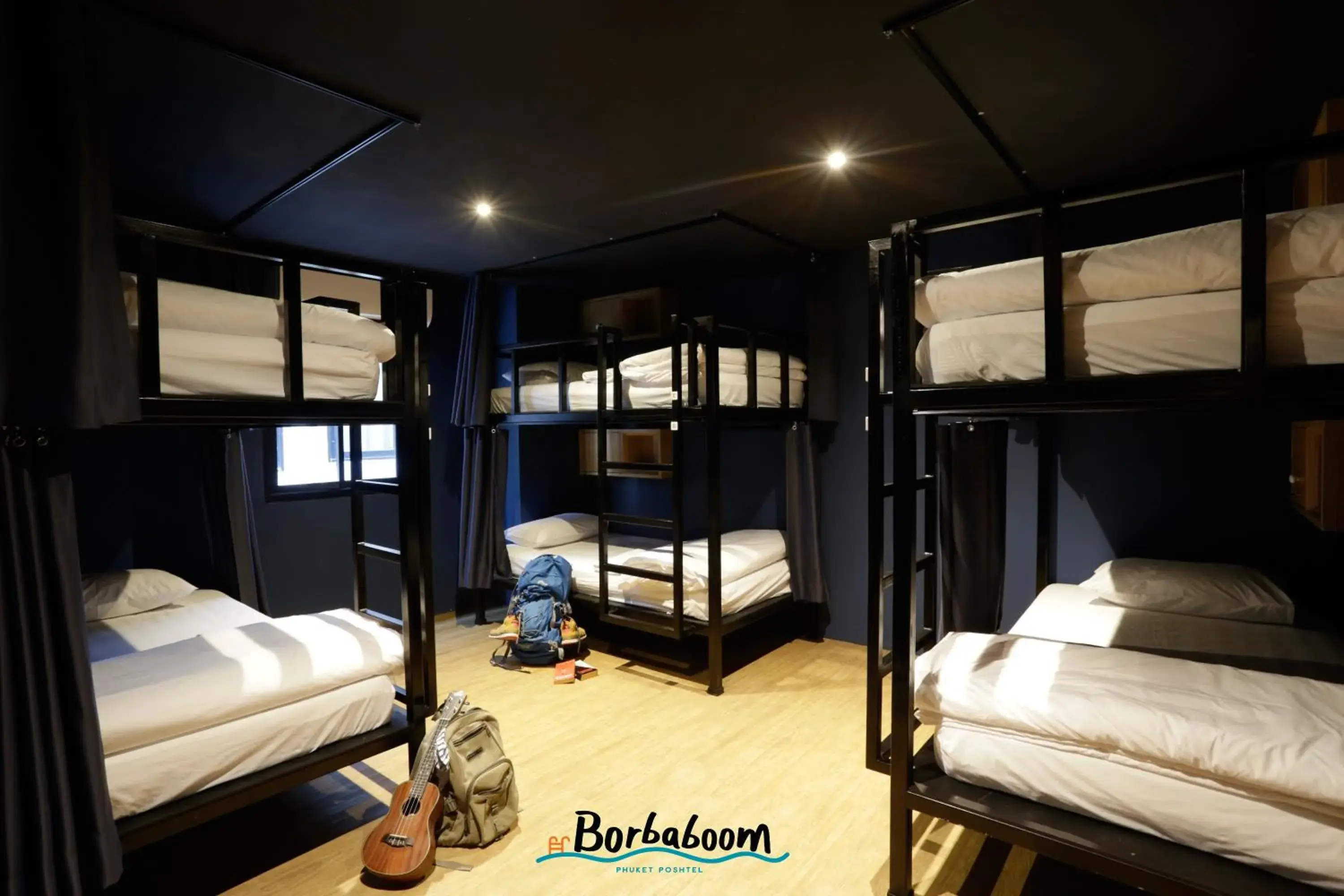 Bed in 8-Bed Female Dormitory Room in Borbaboom Phuket Poshtel & Hostel Bed in 8-Bed Female Dormitory Room in Borbaboom Phuket Poshtel & Hostel