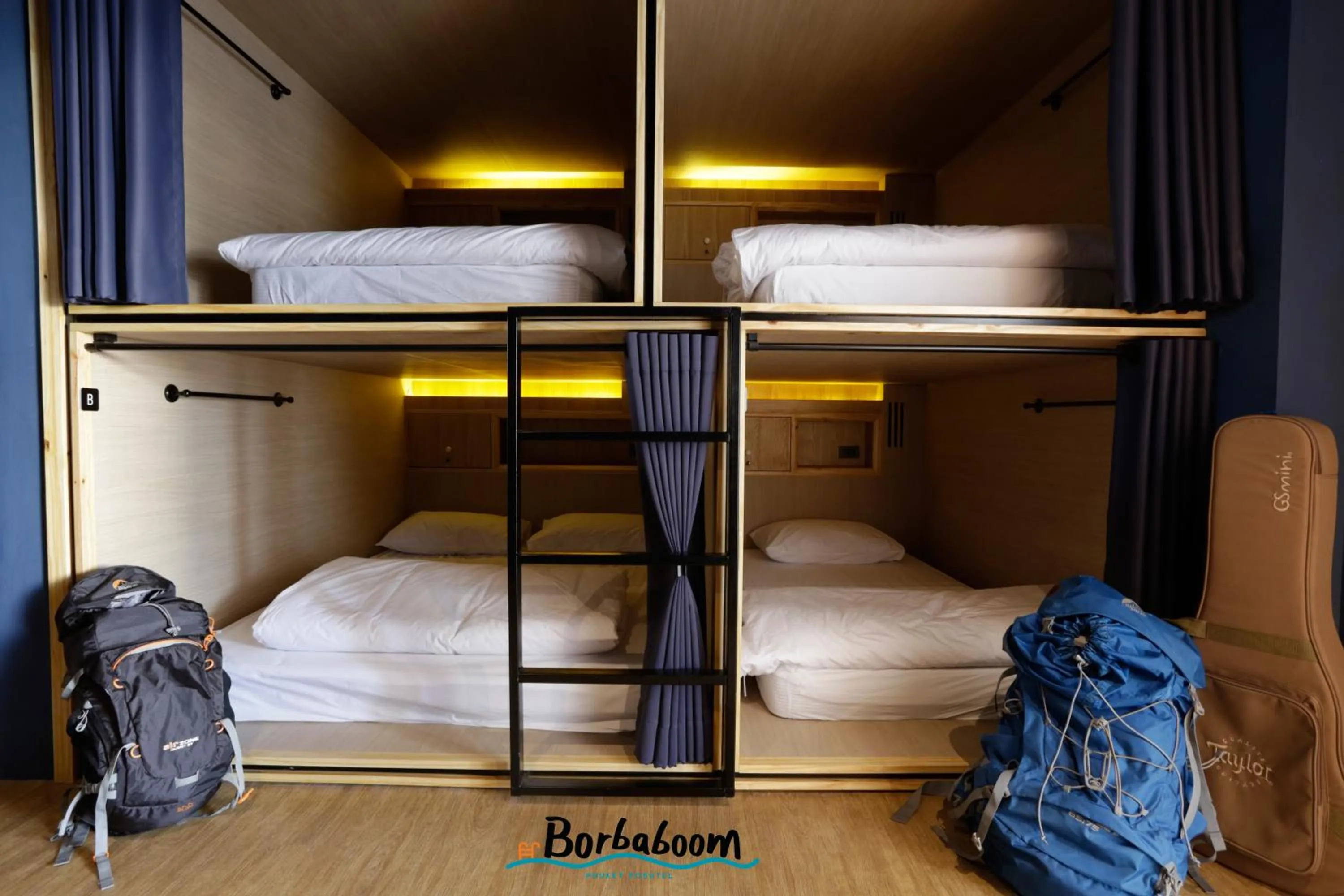bunk bed, Bed in Borbaboom Phuket Poshtel & Hostel