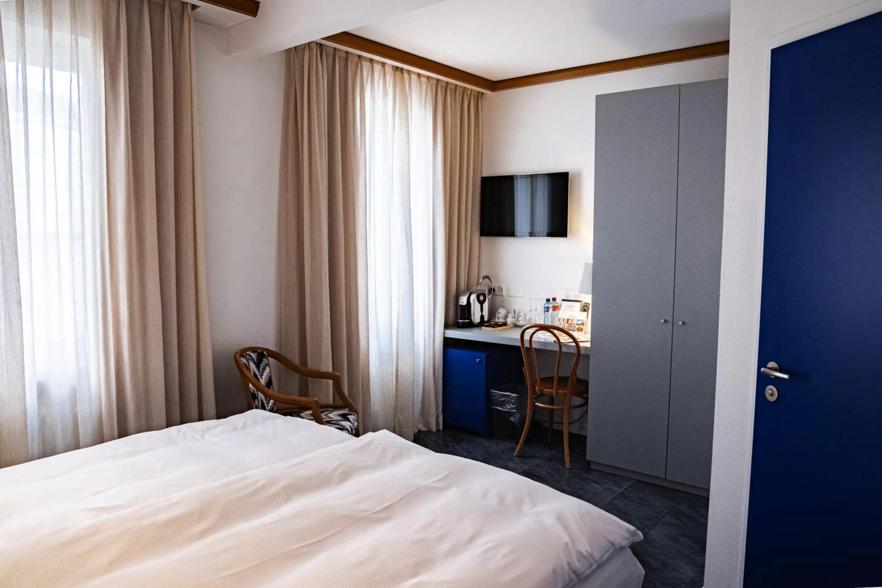 Bed in Albergo Carcani by Ketty & Tommy