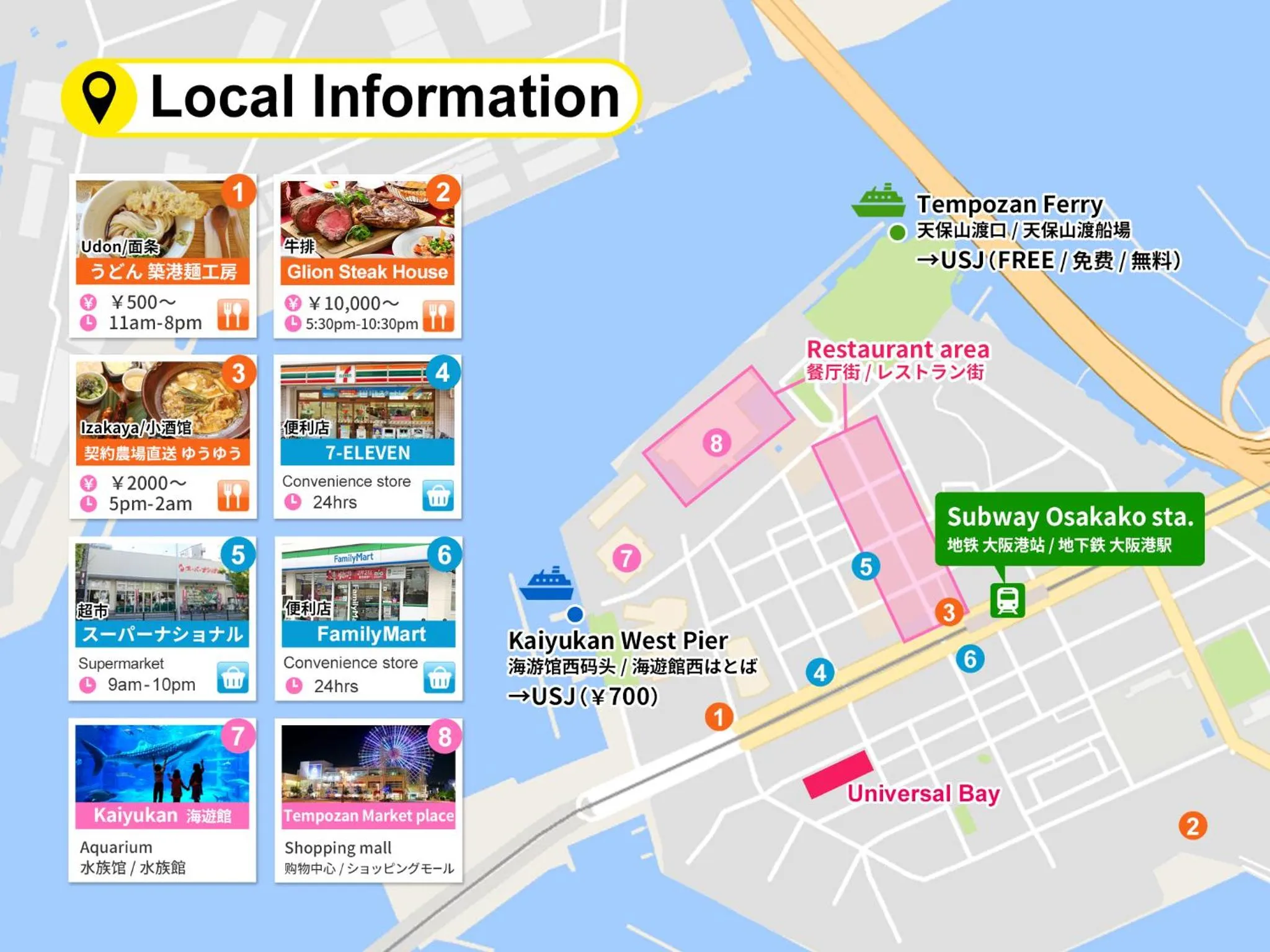 Nearby landmark in Universal Bay Condominium