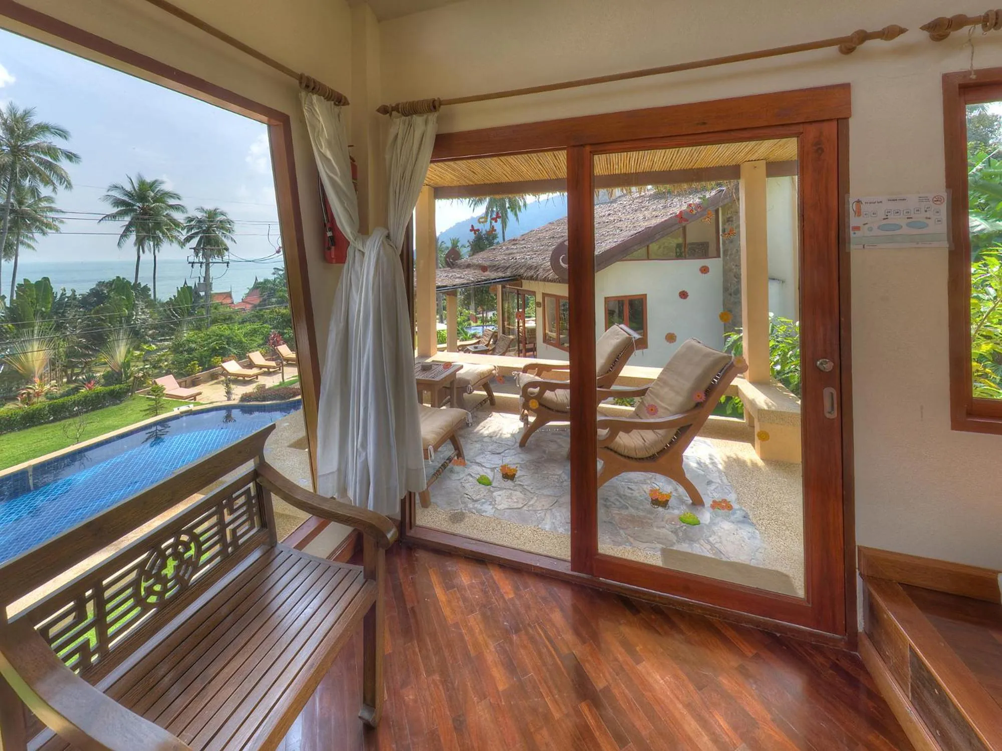 Sea view in Khanom Hill Resort