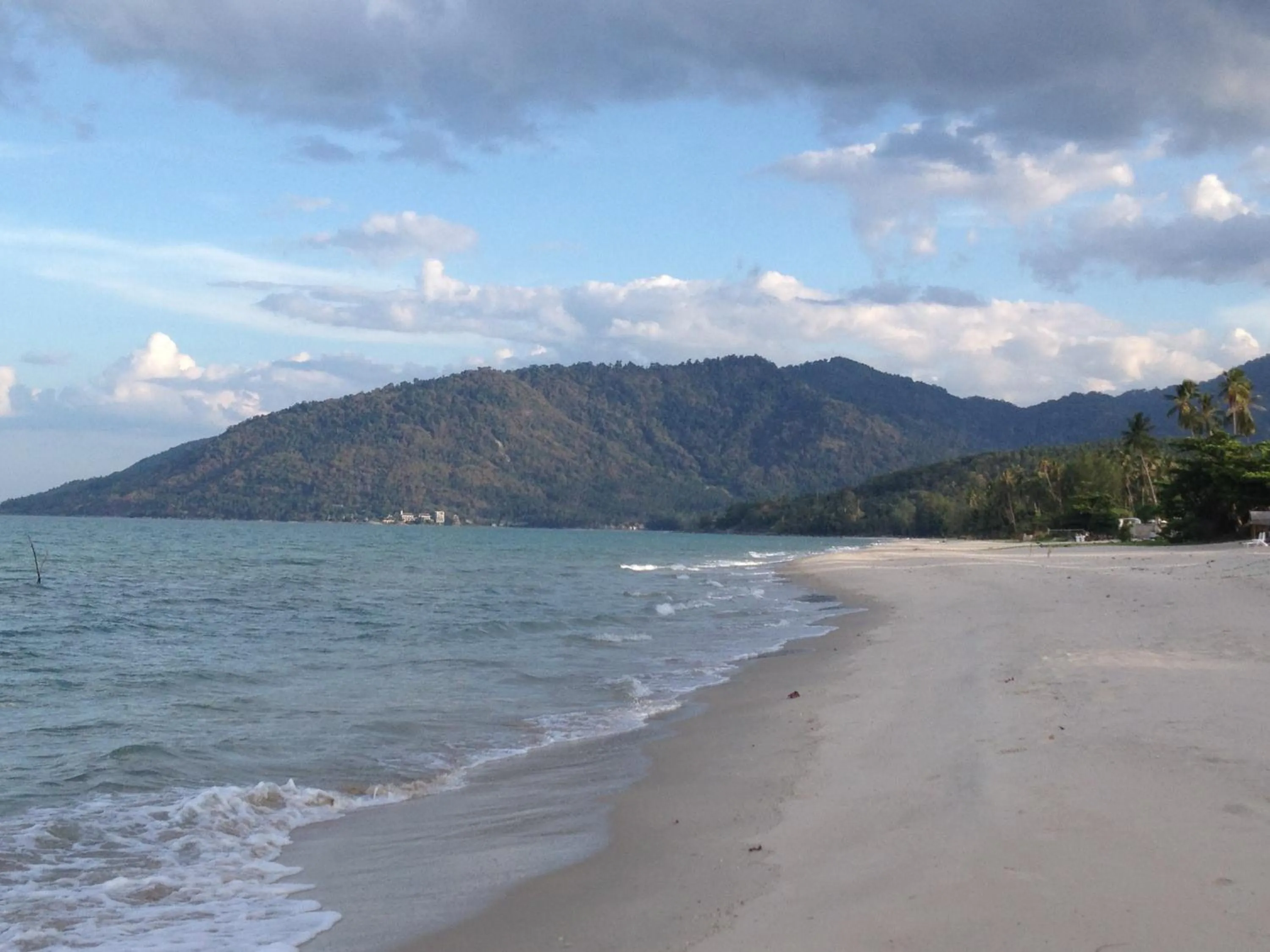 Beach in Khanom Hill Resort