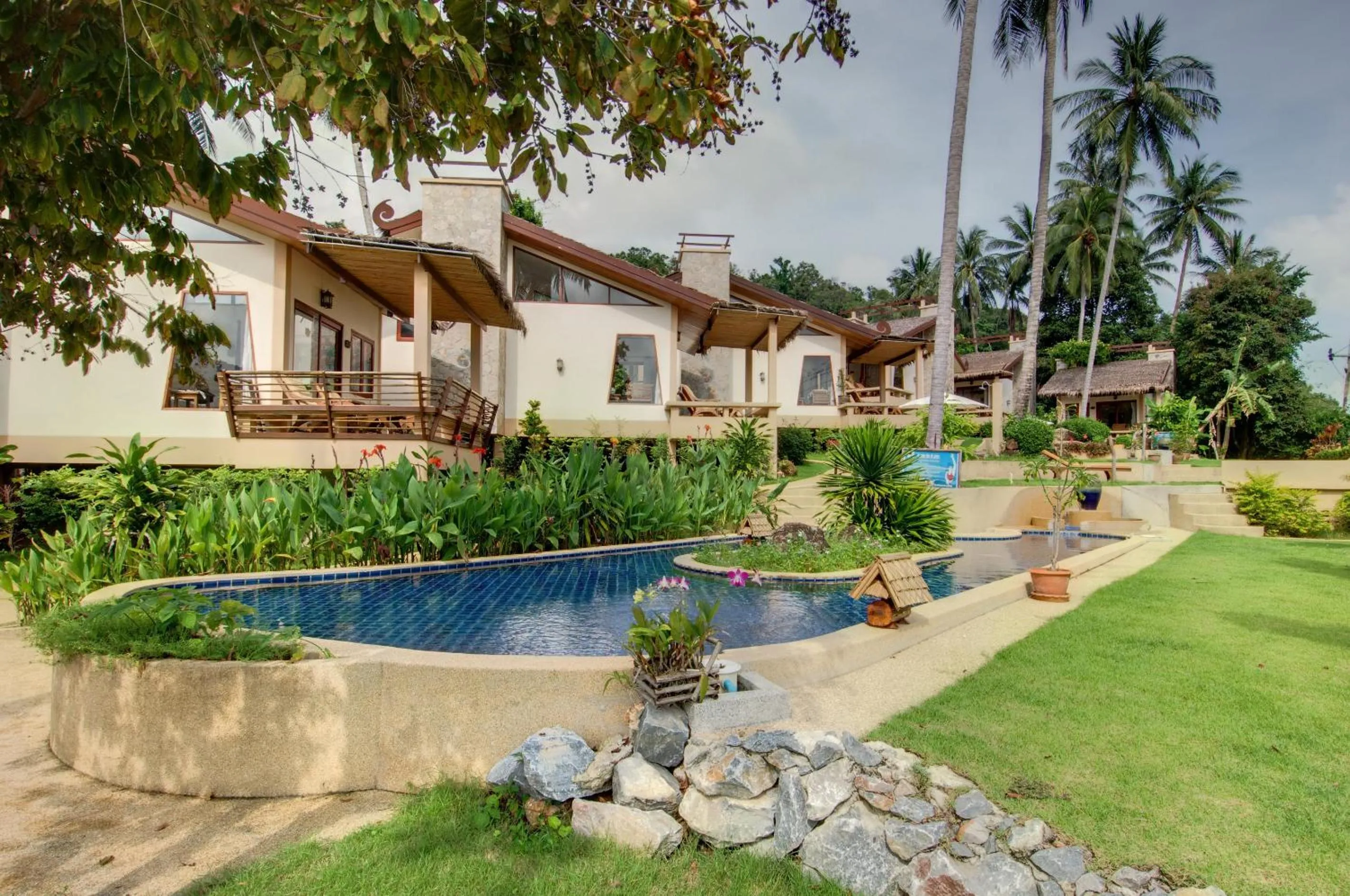 Natural landscape in Khanom Hill Resort