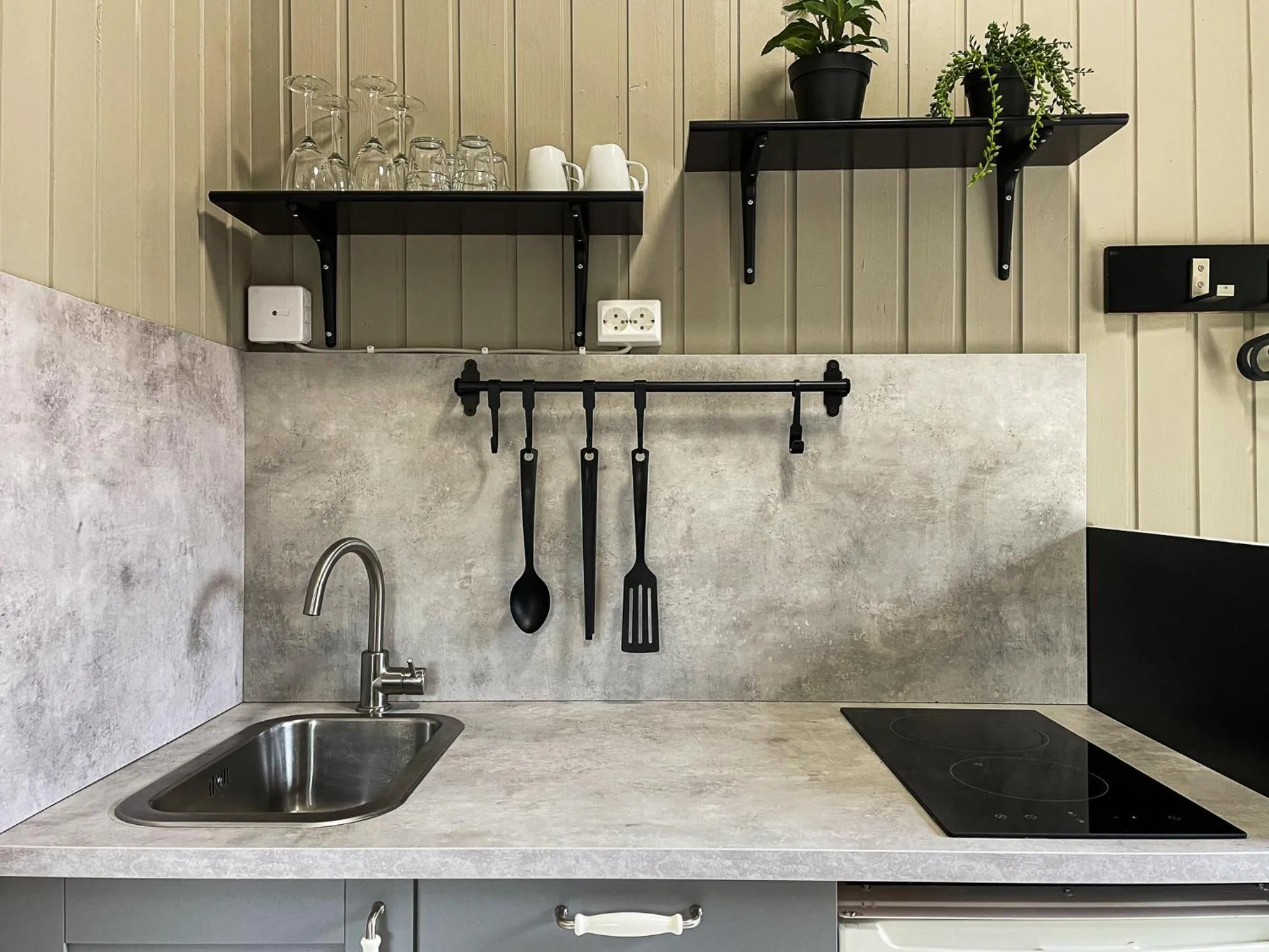 Kitchen or kitchenette in Gesthus Selfoss