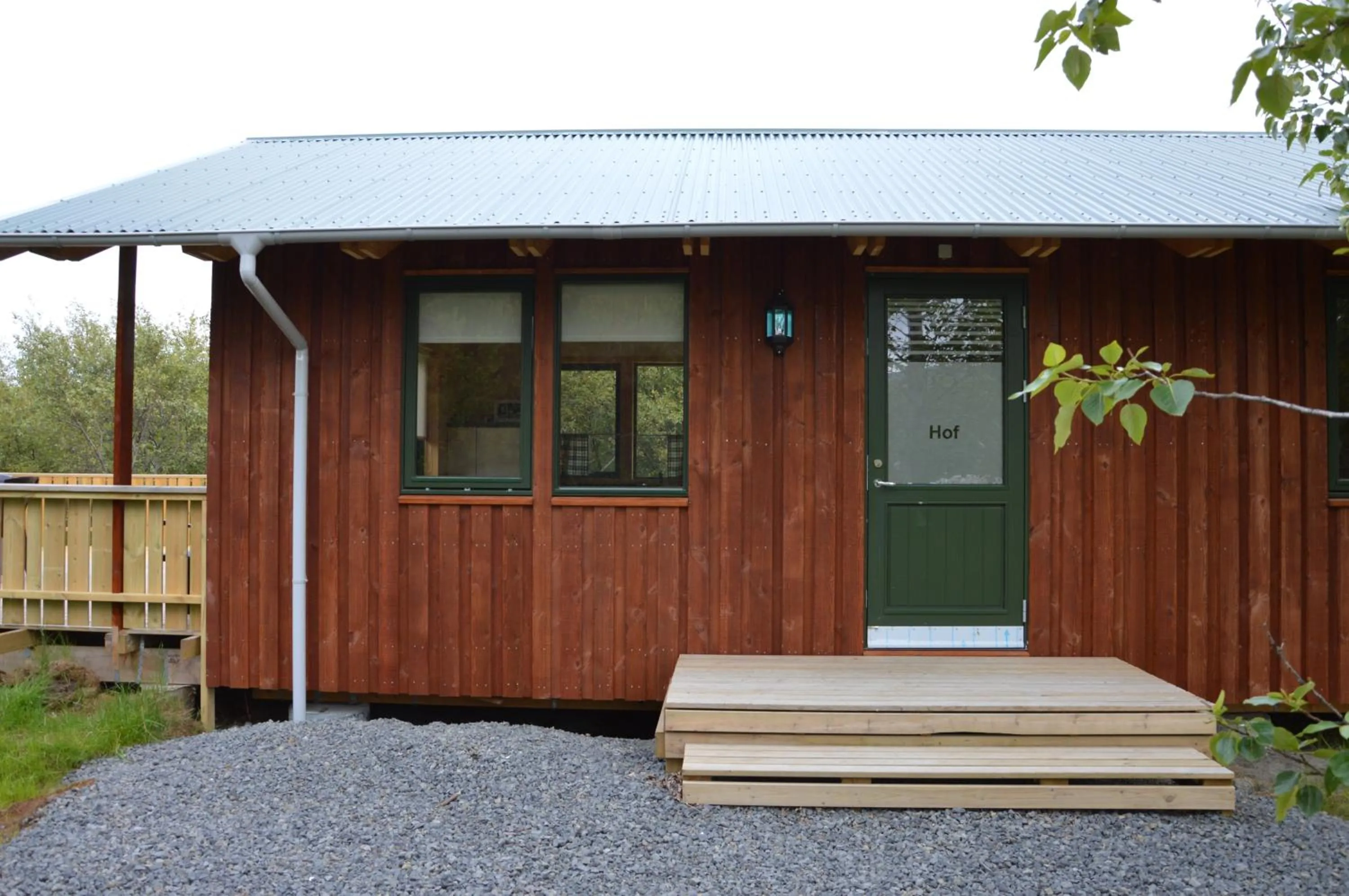 Facade/entrance in Gesthus Selfoss