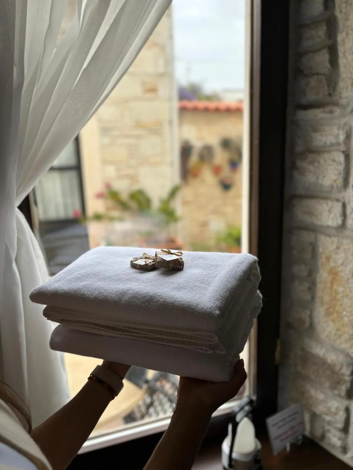 towels in Griffon Hotel