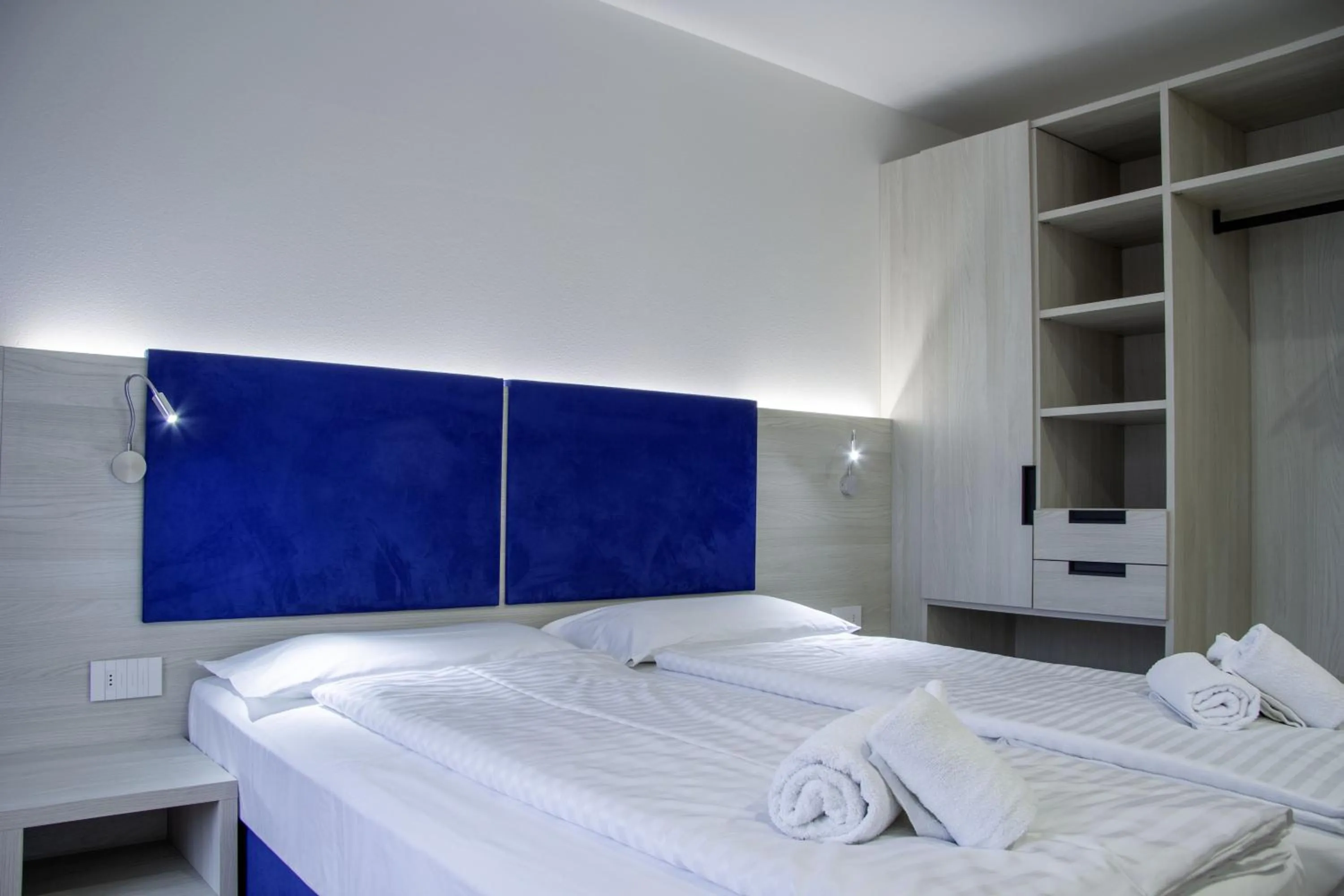 Bed in Liz Hotel & Apartments