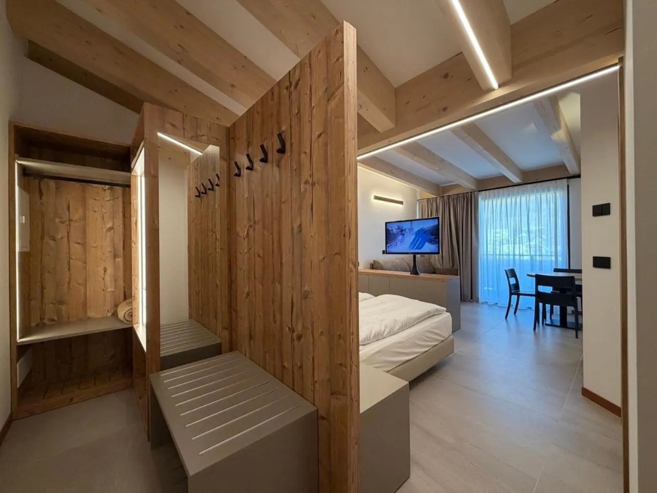 Bed in Liz Hotel & Apartments