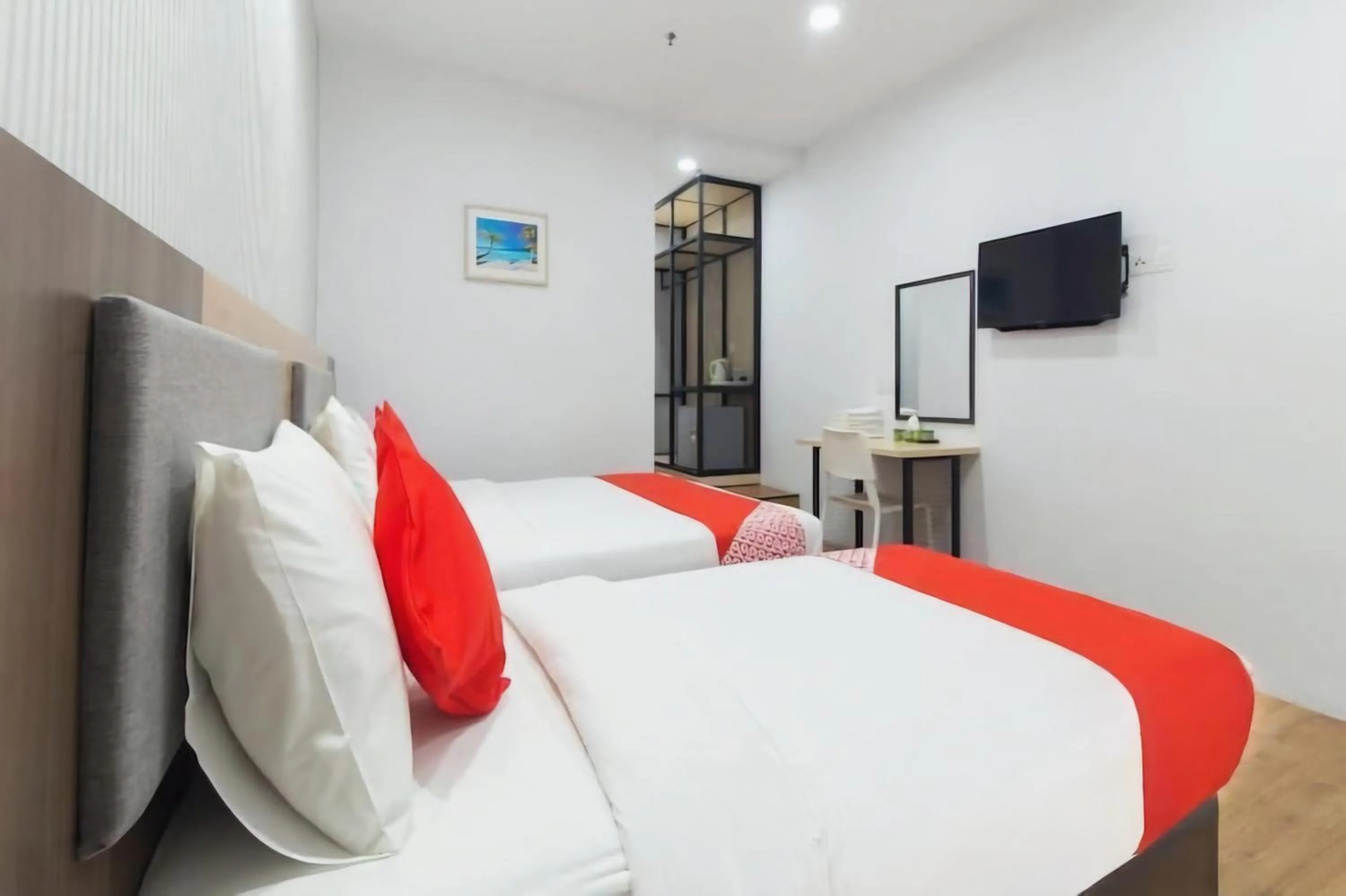 Bedroom, Bed in Agape Hotel Selayang