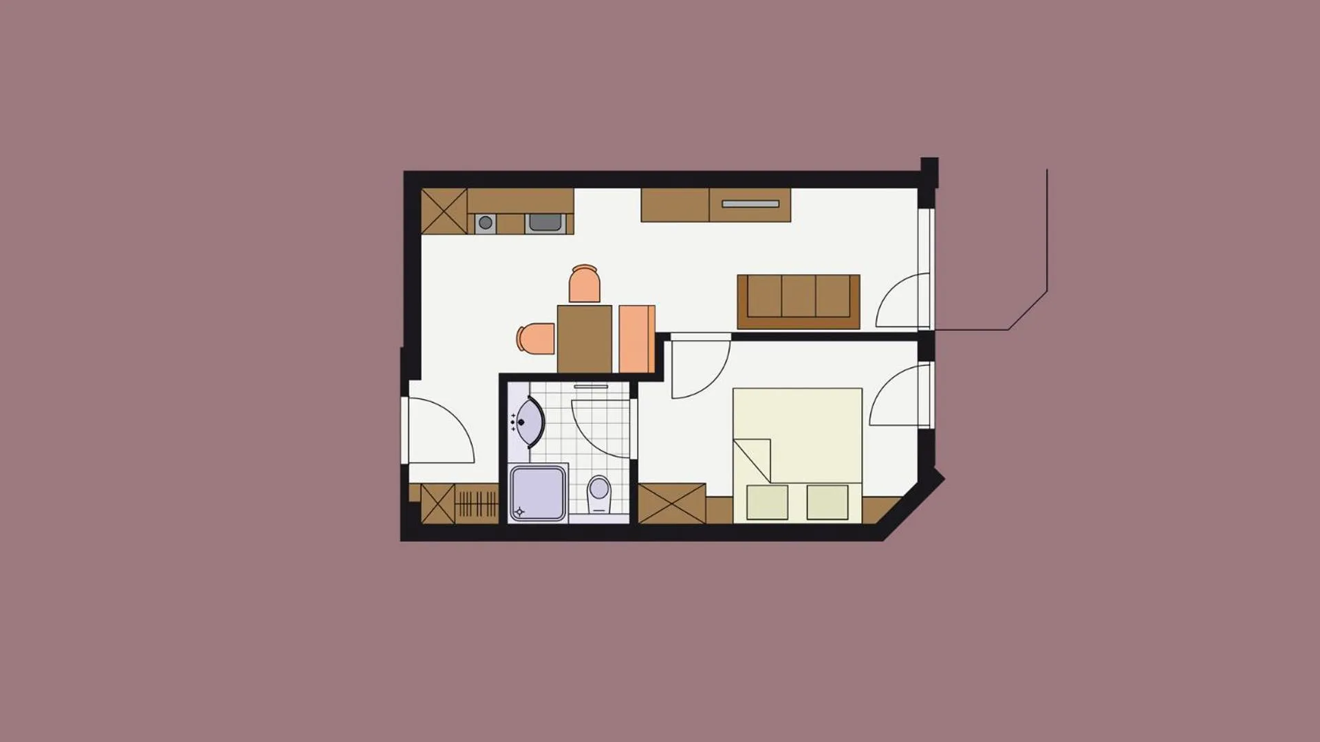 Floor plan in Alpenstern - Sommer Silvretta Card Premium inklusive!